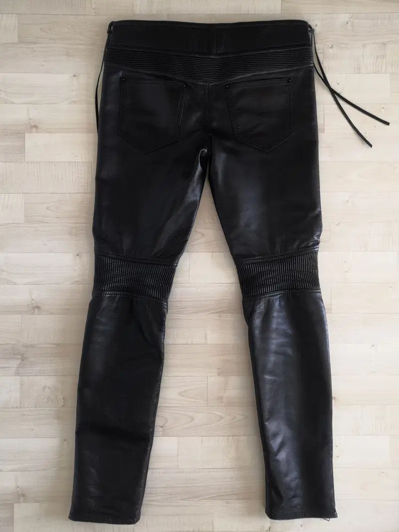 Saint Laurent Paris FW13 Leather Pants Size US 32 / EU 48 - 2 Thumbnail