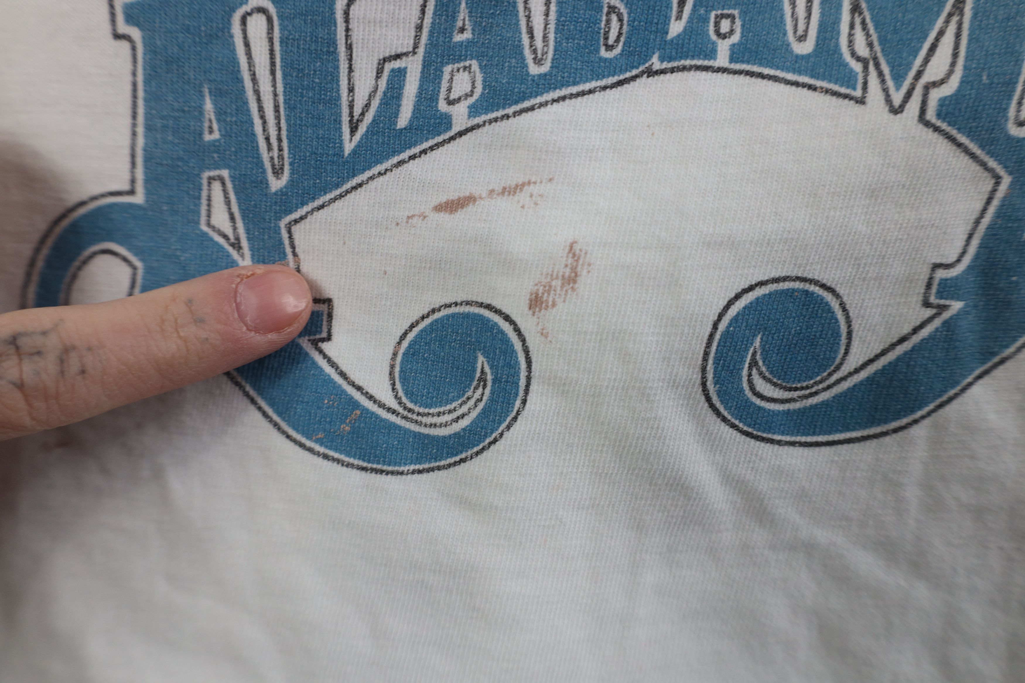 Vintage Vintage 90s Angels Among Us Alabama Short Sleeve T-Shirt Size US XL / EU 56 / 4 - 7 Thumbnail