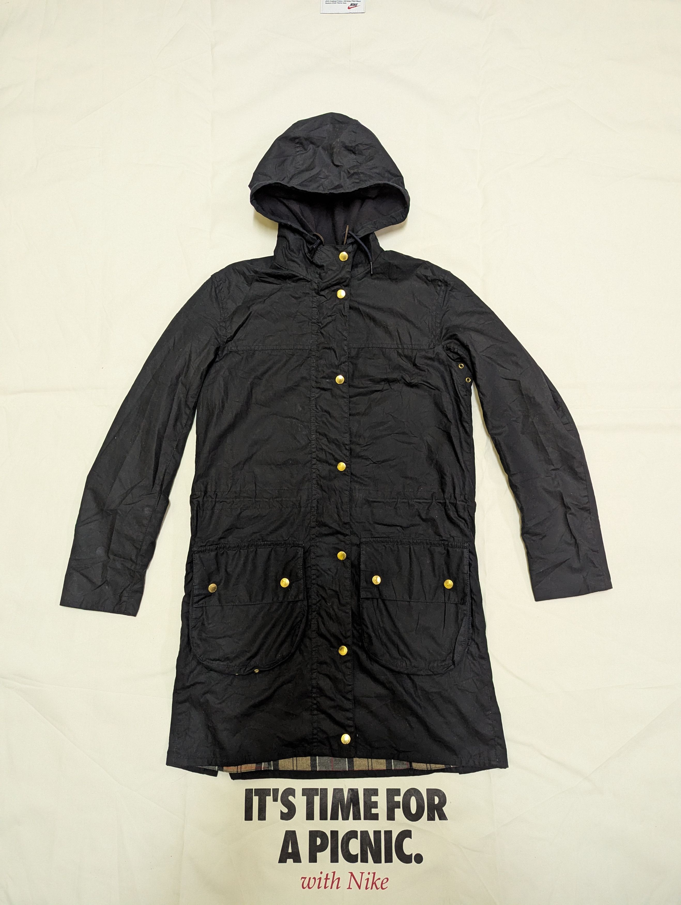 Barbour Barbour Wax Durham Long Trench Coat Size M / US 6-8 / IT 42-44 - 1 Thumbnail