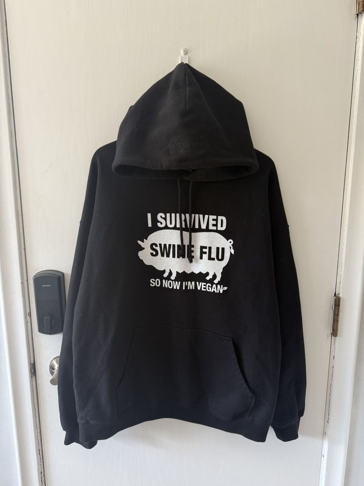 Vetements Vetements AW20 Swine Flu Hoodie Size US M / EU 48-50 / 2 - 1 Thumbnail