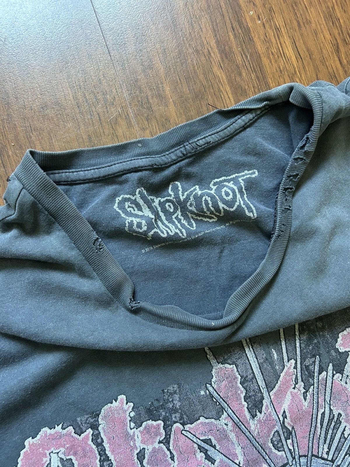 Slipknot Vintage Slipknot Faded Crazy Graphic Print 00s Unisex Size M Size US M / EU 48-50 / 2 - 5 Thumbnail