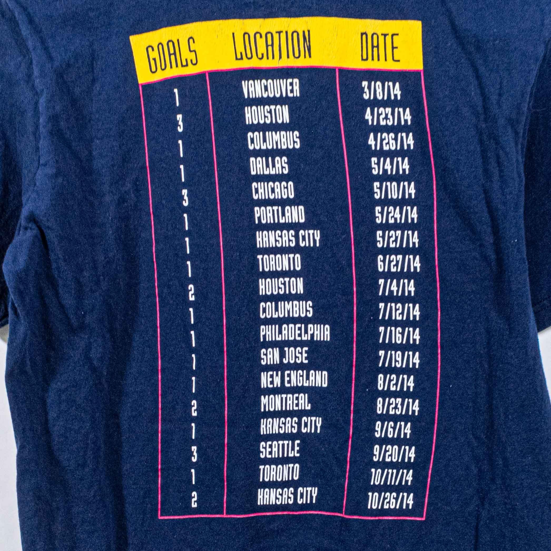 Adidas × Vintage NY Red Bulls Bradley Wright Phillips MLS Goal T-Shirt Adidas Size US S / EU 44-46 / 1 - 7 Thumbnail