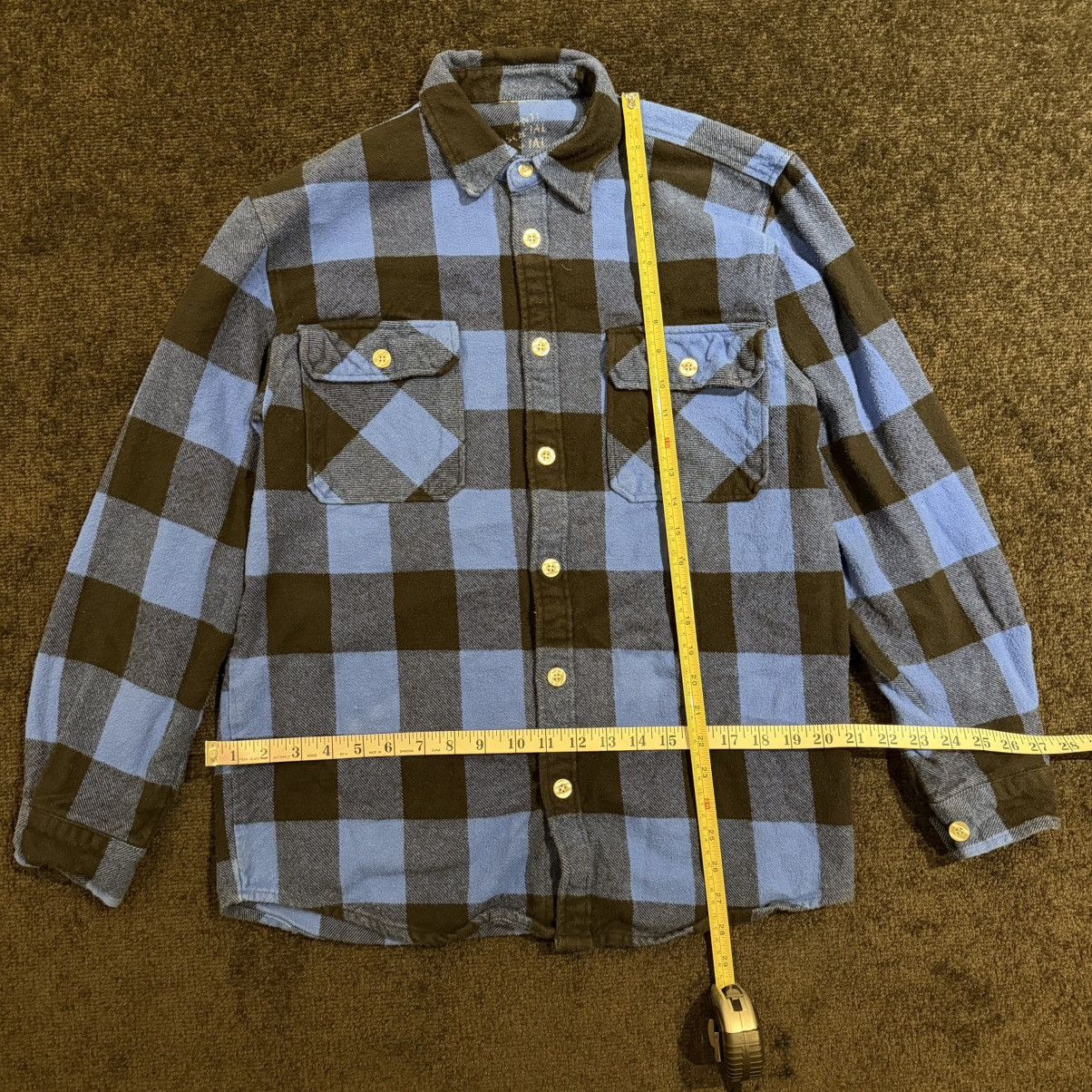 Anti Social Social Club Black and blue antisocial Social Club flannel button up Size US S / EU 44-46 / 1 - 4 Thumbnail
