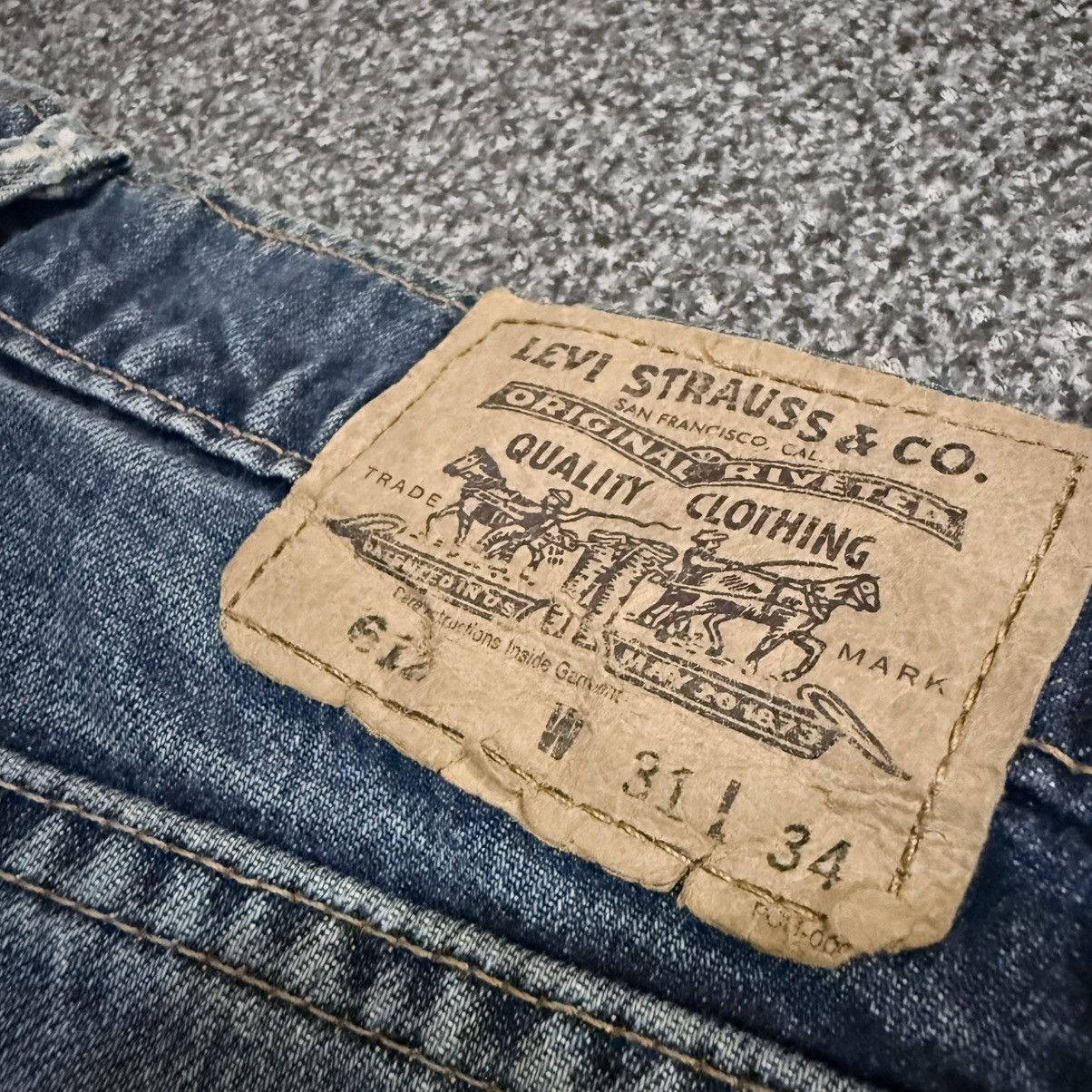 Levi's Vintage Clothing Vintage Levis 612 Orange Tab Drop Jeans Denim Size US 31 - 8 Thumbnail