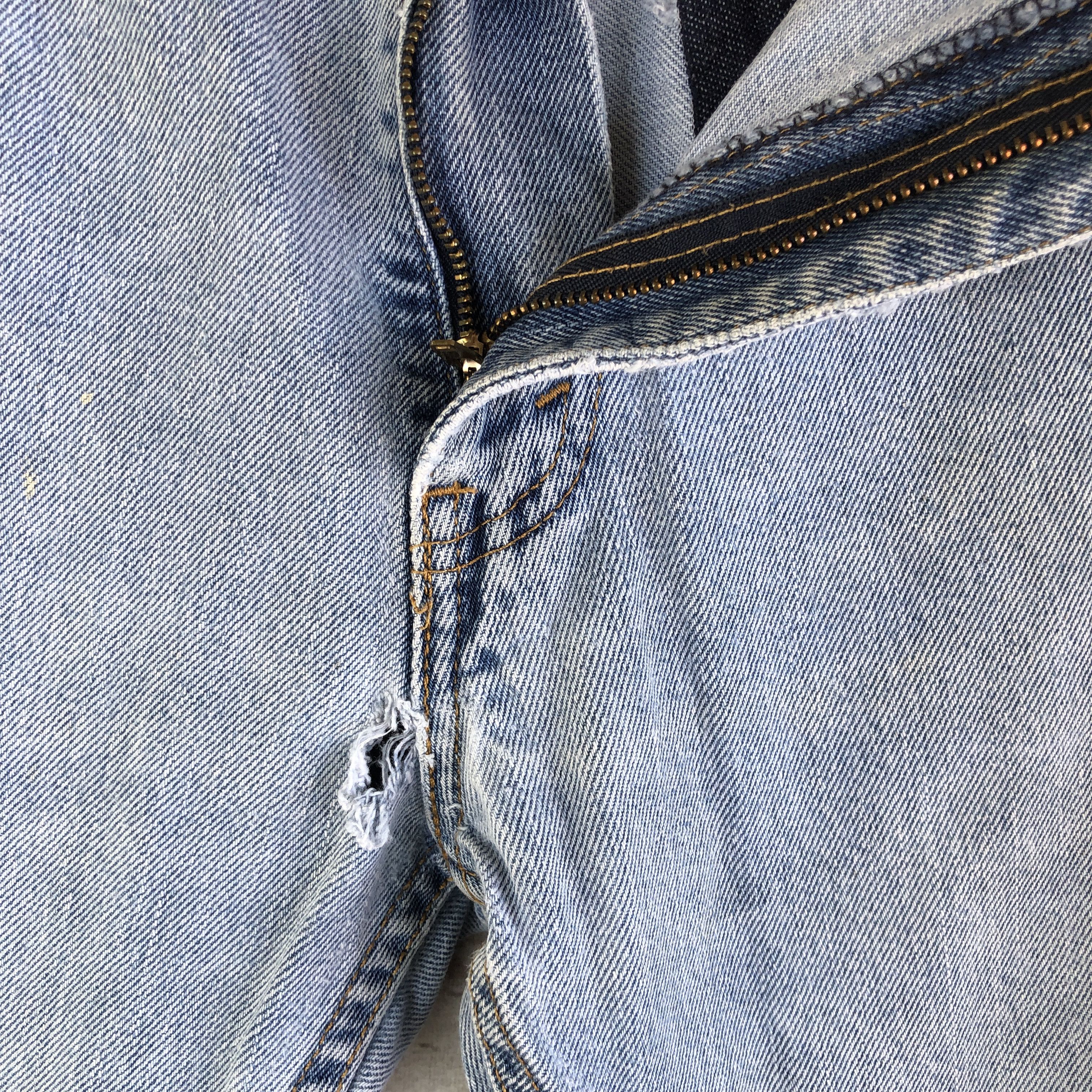 Levi's Vintage Levis 517 Boot Cut Jeans Levi's Flare Faded Denim Size US 32 / EU 48 - 9 Thumbnail