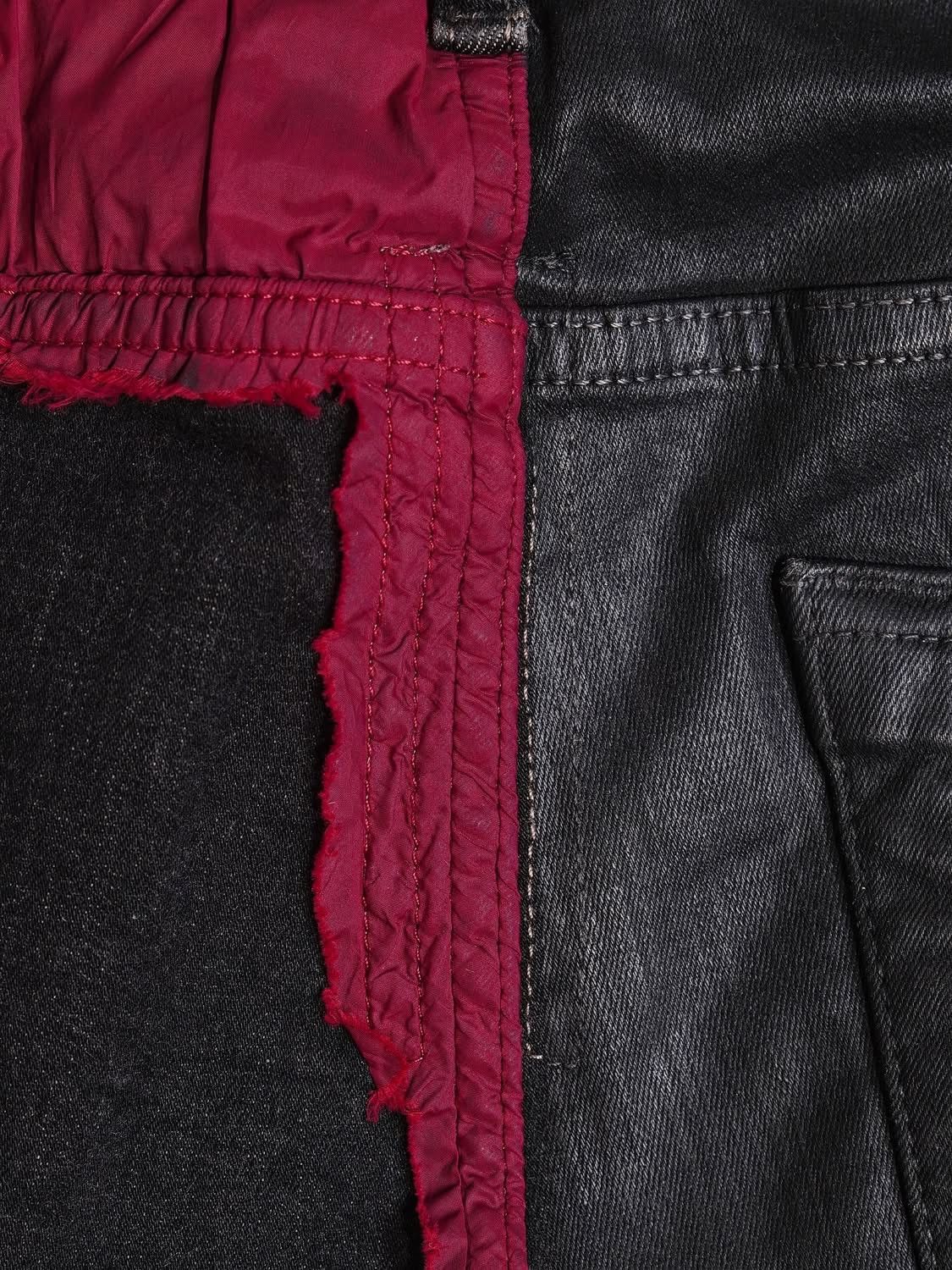 Rick Owens Drkshdw FW20 Tyrone Slit Cut Waxed Denim Size US 32 / EU 48 - 5 Thumbnail