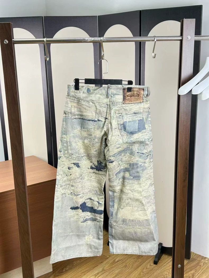 Acne Studios acne studios Heavy work damages the optical illusion jeans Size US 38 / EU 54 - 3 Thumbnail