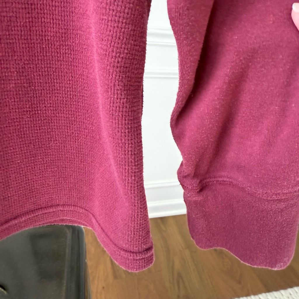 Polo Ralph Lauren Polo Ralph Lauren Burgundy Lightweight Thermal Long Sleeve S Size US M / EU 48-50 / 2 - 4 Thumbnail
