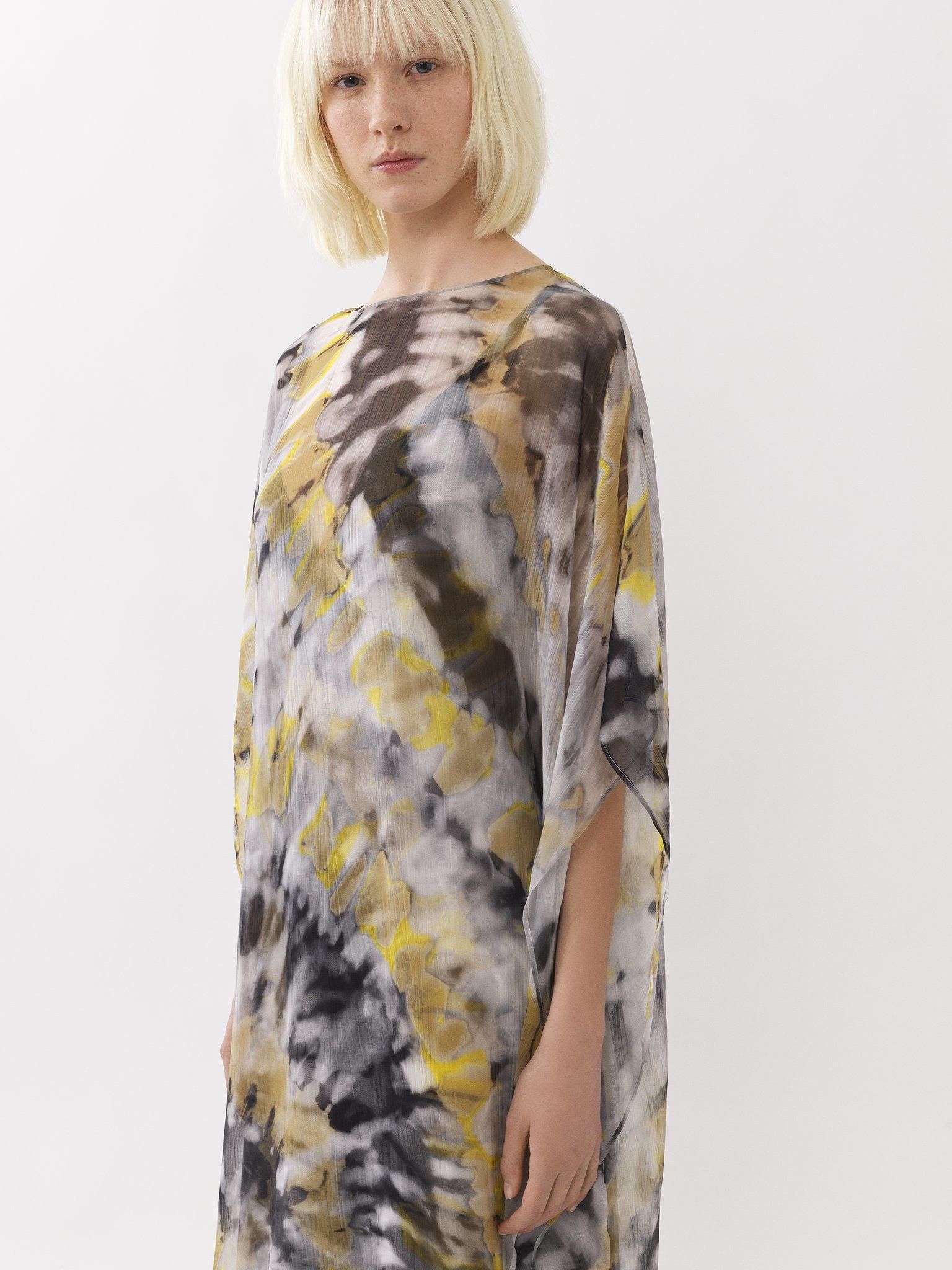 Chloe o1loc1c10425 Kaftan-Inspired Maxi Dress in Multicolor Size XL / US 12-14 / IT 48-50 - 6 Thumbnail