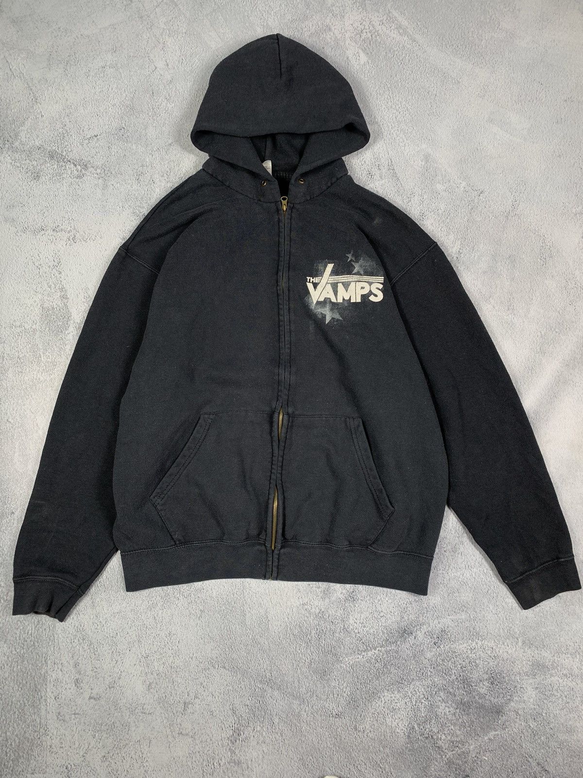 Band Tees × Vintage Vintage Y2K Vamps Vans hoodie back print big logo L Size US L / EU 52-54 / 3 - 3 Thumbnail
