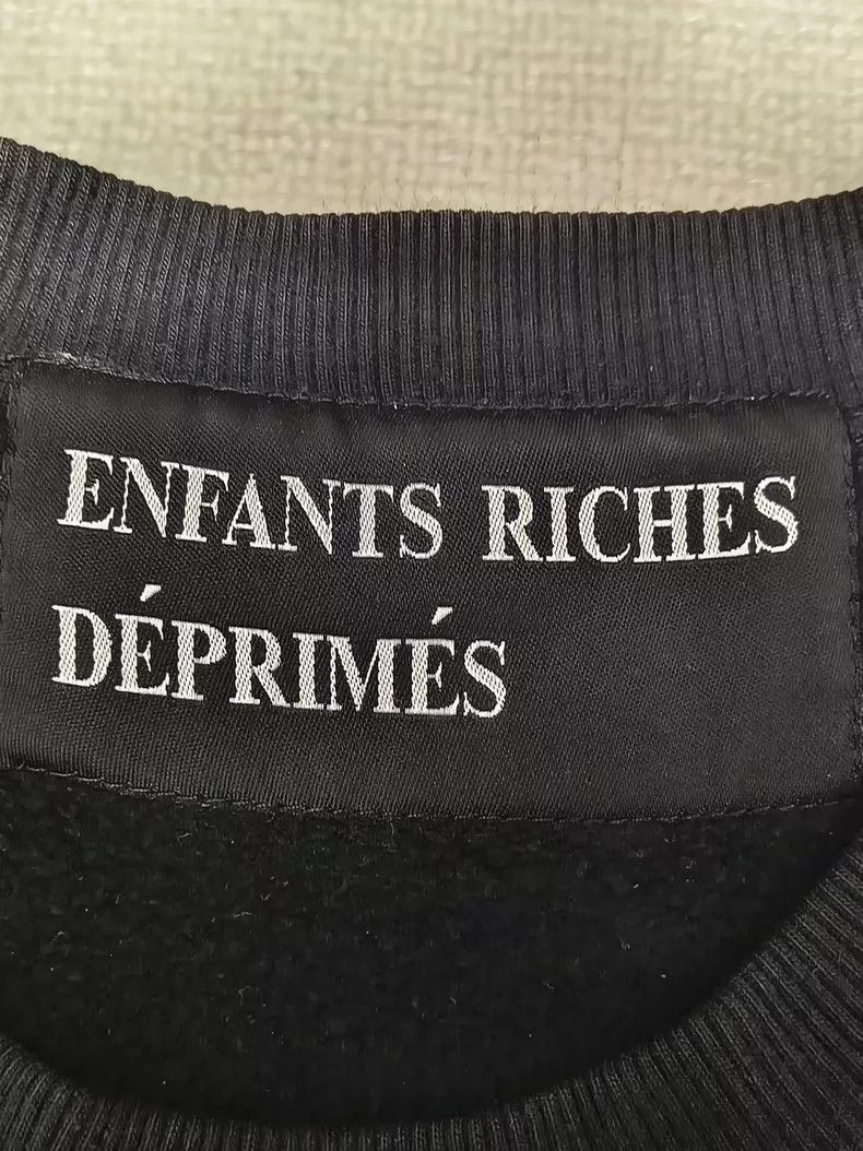 Enfants Riches Deprimes Enfants Riches Deprimes Slogan Black and White Image Long S Size US M / EU 48-50 / 2 - 4 Thumbnail
