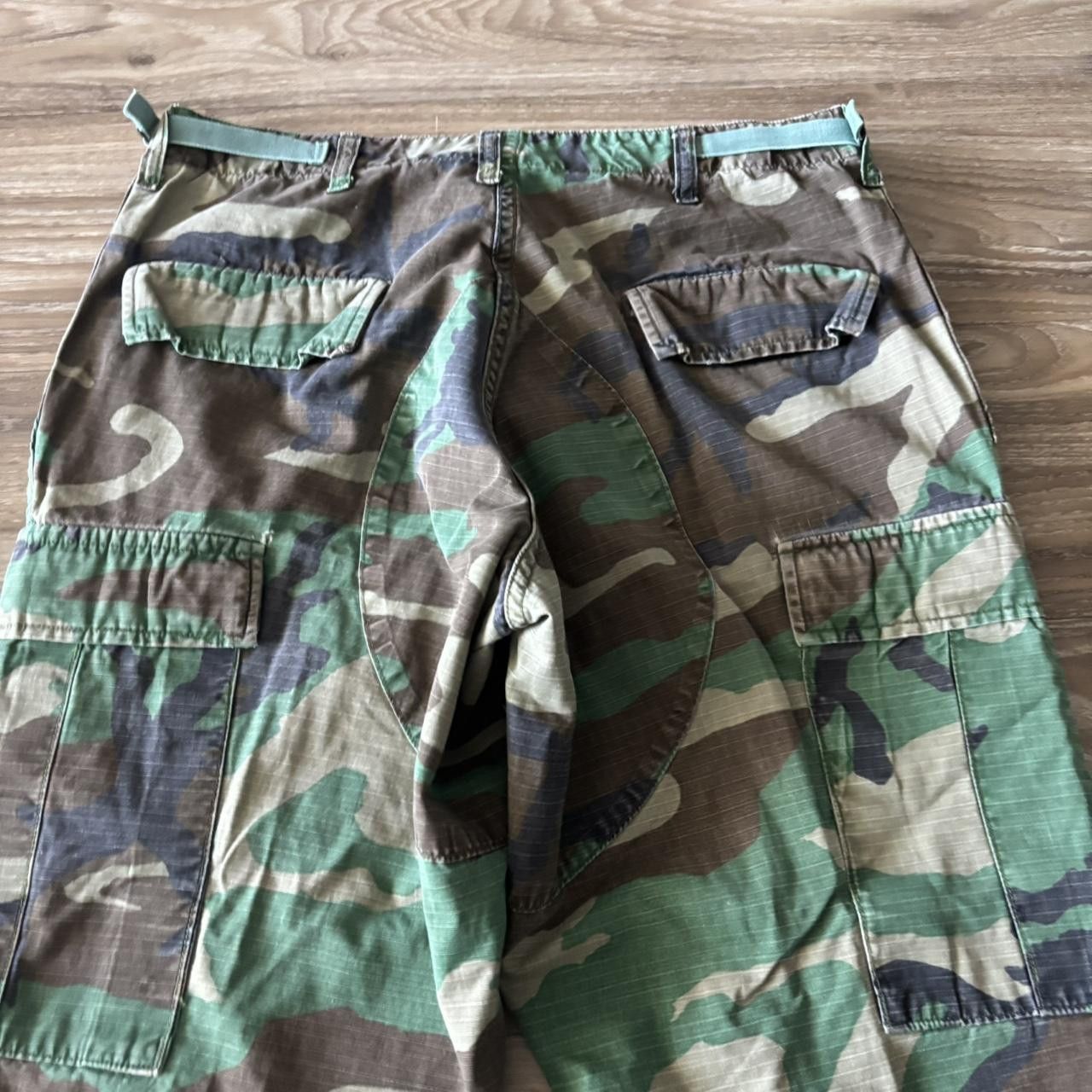 Vintage Crazy Vintage Y2K/2000s Military Camo Streetwear Cargo Pants! 31x29 Size US 31 - 7 Thumbnail