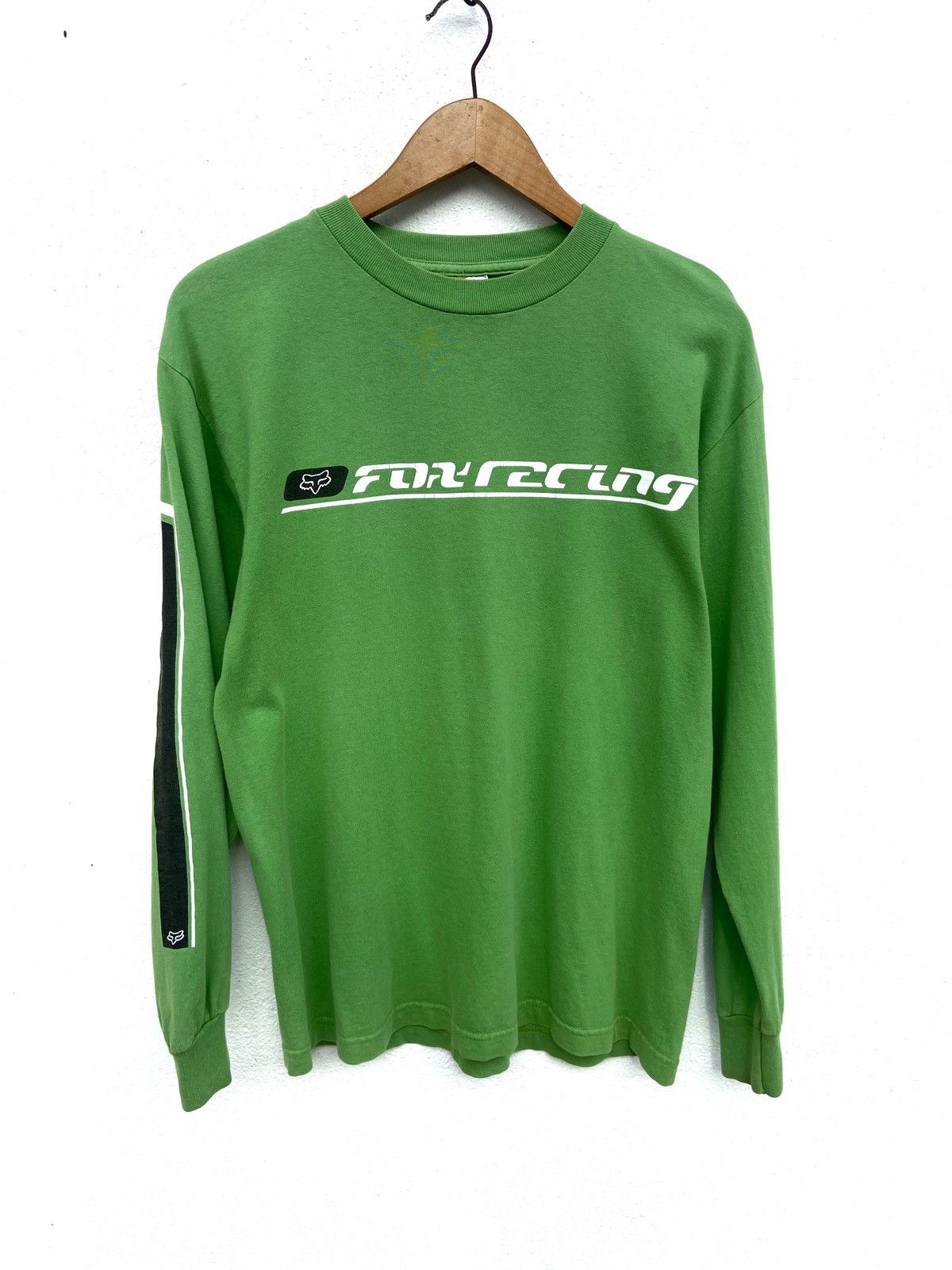 Fox Racing 🔥 Vintage 90s Vintage FOX Racing t shirt long sleeve Moto Size US M / EU 48-50 / 2 - 3 Thumbnail