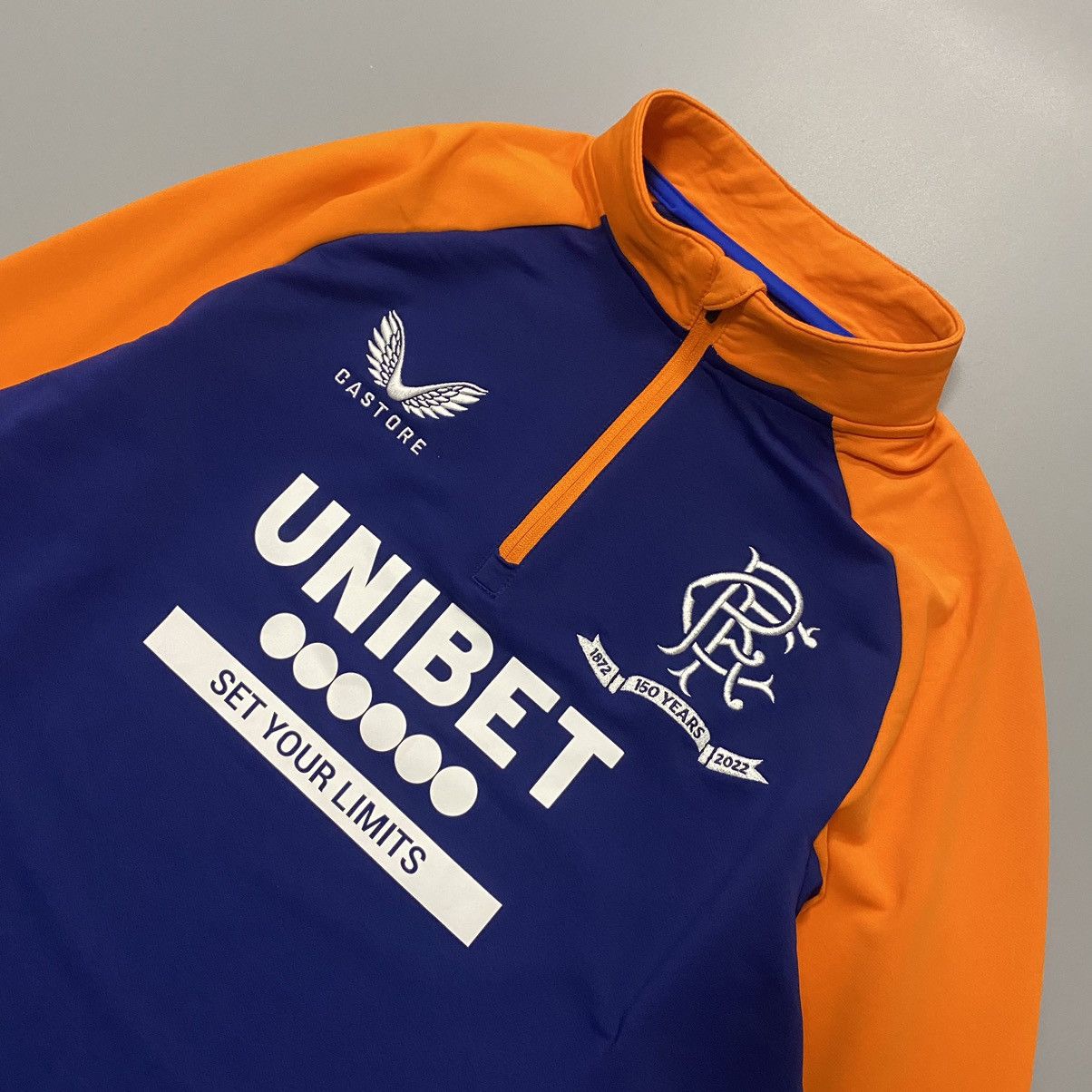 Castore Rangers Castore Training Top 1/4 Zip Jacket 2022 Football Size US M / EU 48-50 / 2 - 2 Thumbnail