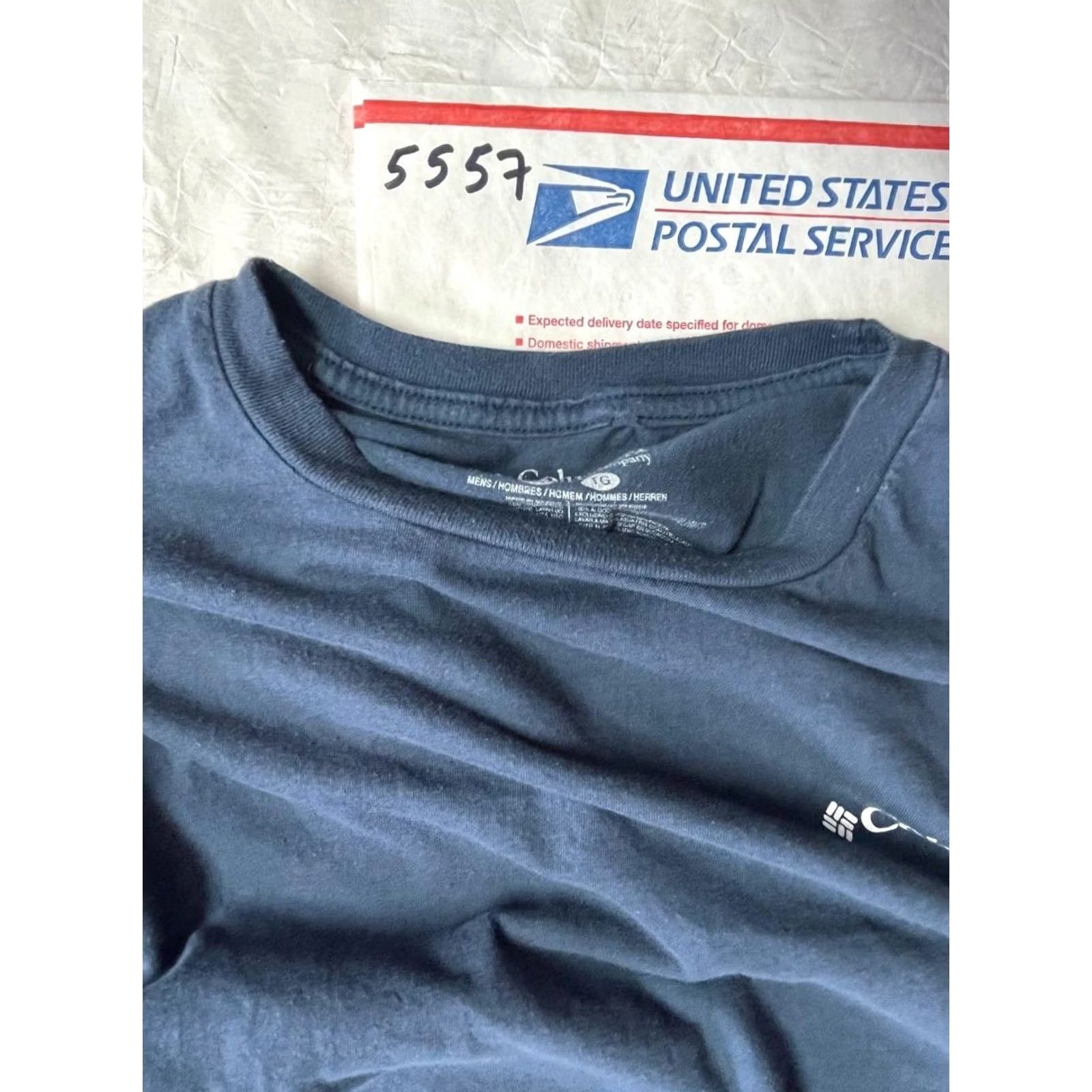 Vintage Columbia PFG Shirt Mens XL Blue Short Sleeve Graphic Logo Pullover Fish Size US XL / EU 56 / 4 - 8 Thumbnail