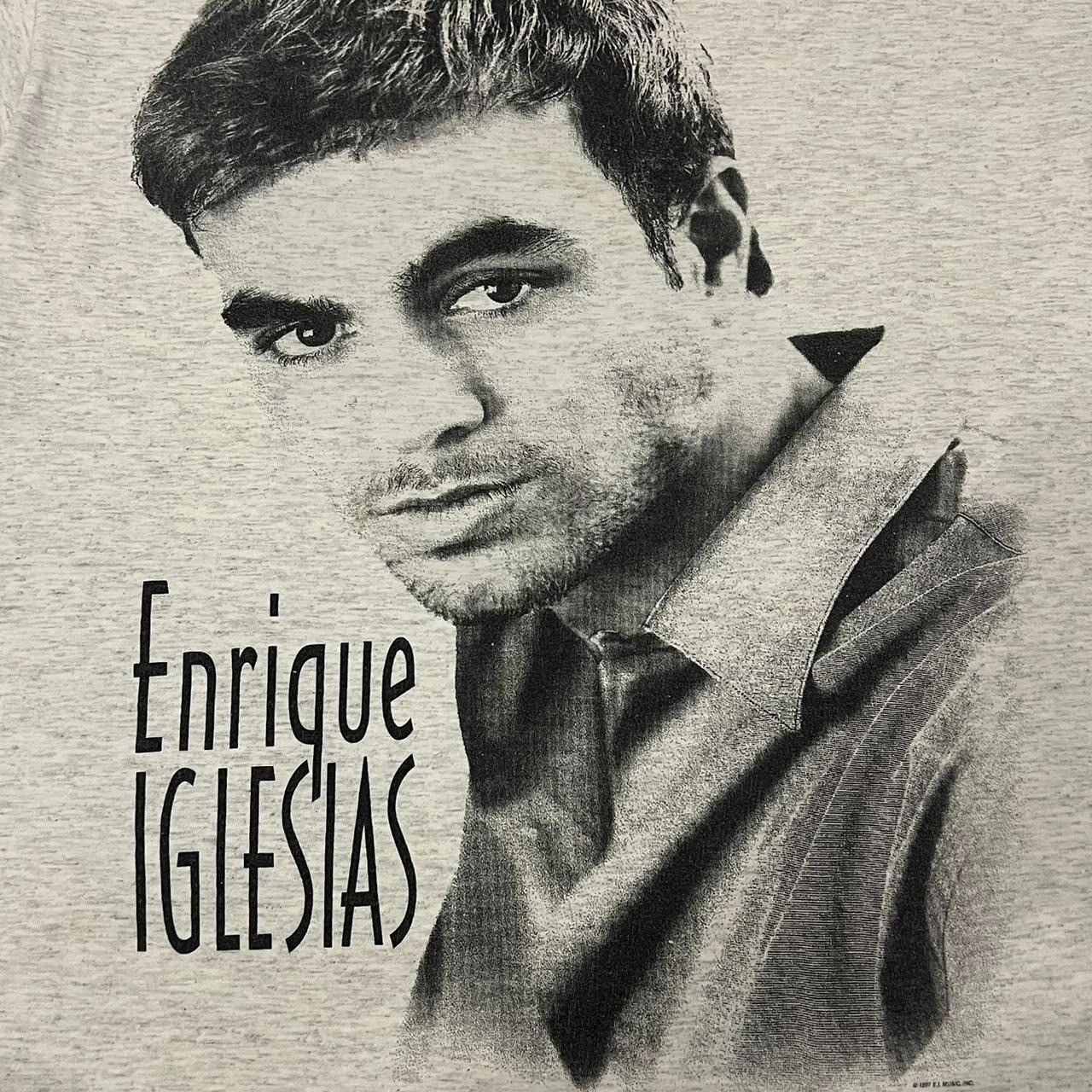 Band Tees × Vintage Vintage 1997 Enrique Iglesias Concert Tour T-shirt Size US L / EU 52-54 / 3 - 3 Thumbnail