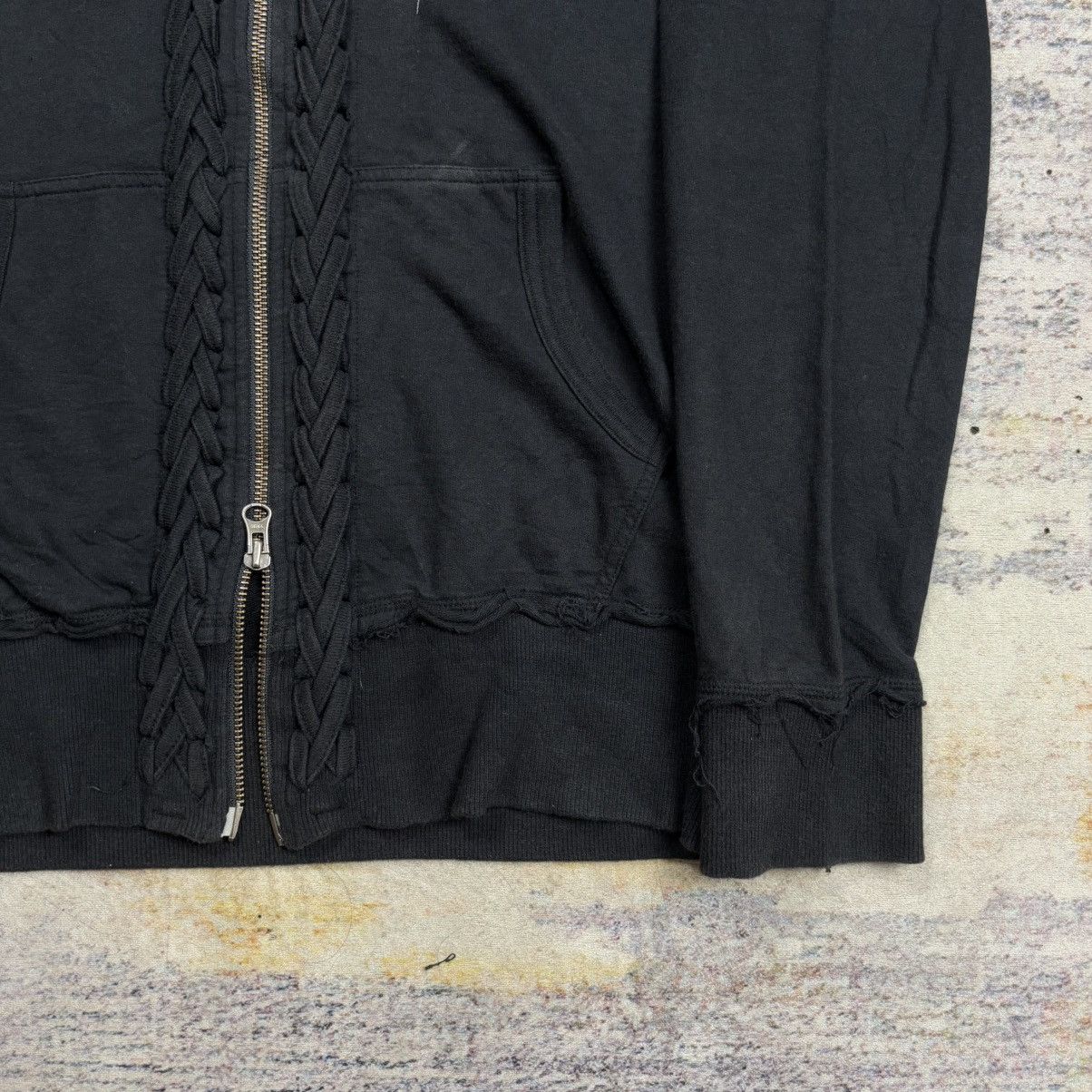 Tornado Mart Tornado Mart poem tribal art lace up double zip hoodie Size US M / EU 48-50 / 2 - 8 Thumbnail