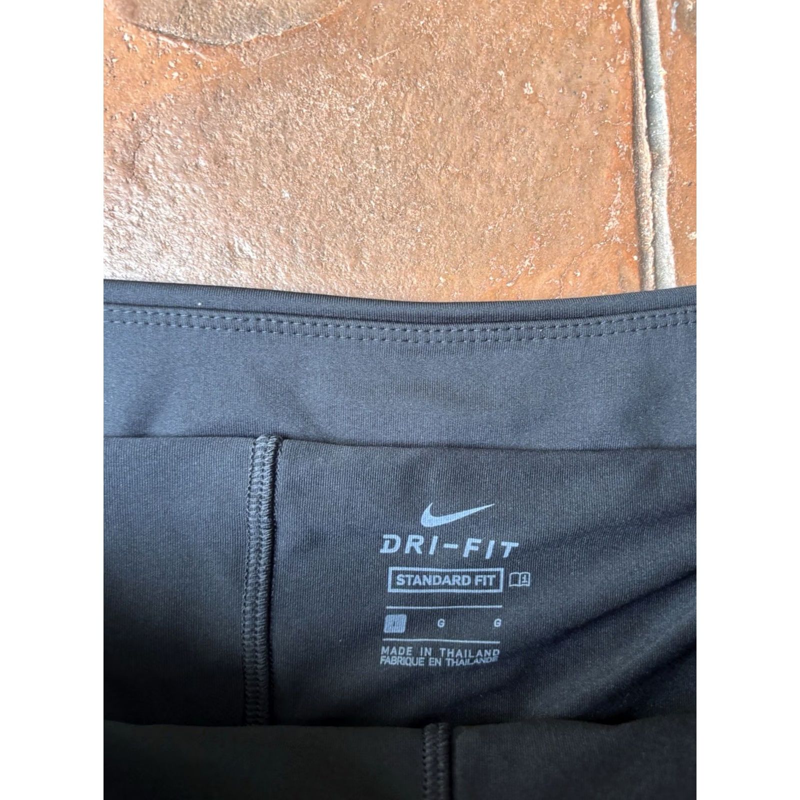Nike Nike Dri-Fit Pocket Skirt Women’s Large Black Skirt Activewear Tennis Golf Athletic Short Pockets Women Size 36" / US 14 / IT 50 - 2 Thumbnail