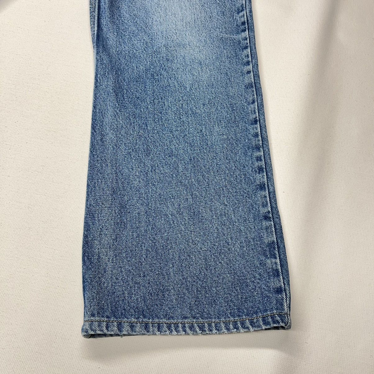 Carhartt × Vintage Carhartt Jeans Blue Loose Fit Straight Blue Faded Logo Y2K Size US 33 - 3 Thumbnail