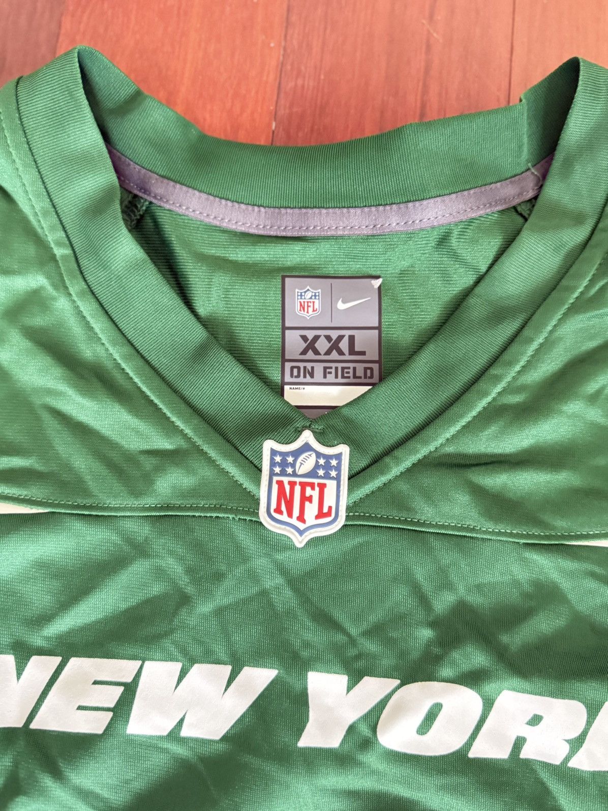 Nike Breece Hall New York Jets NFL Nike Jersey Size US XXL / EU 58 / 5 - 2 Thumbnail