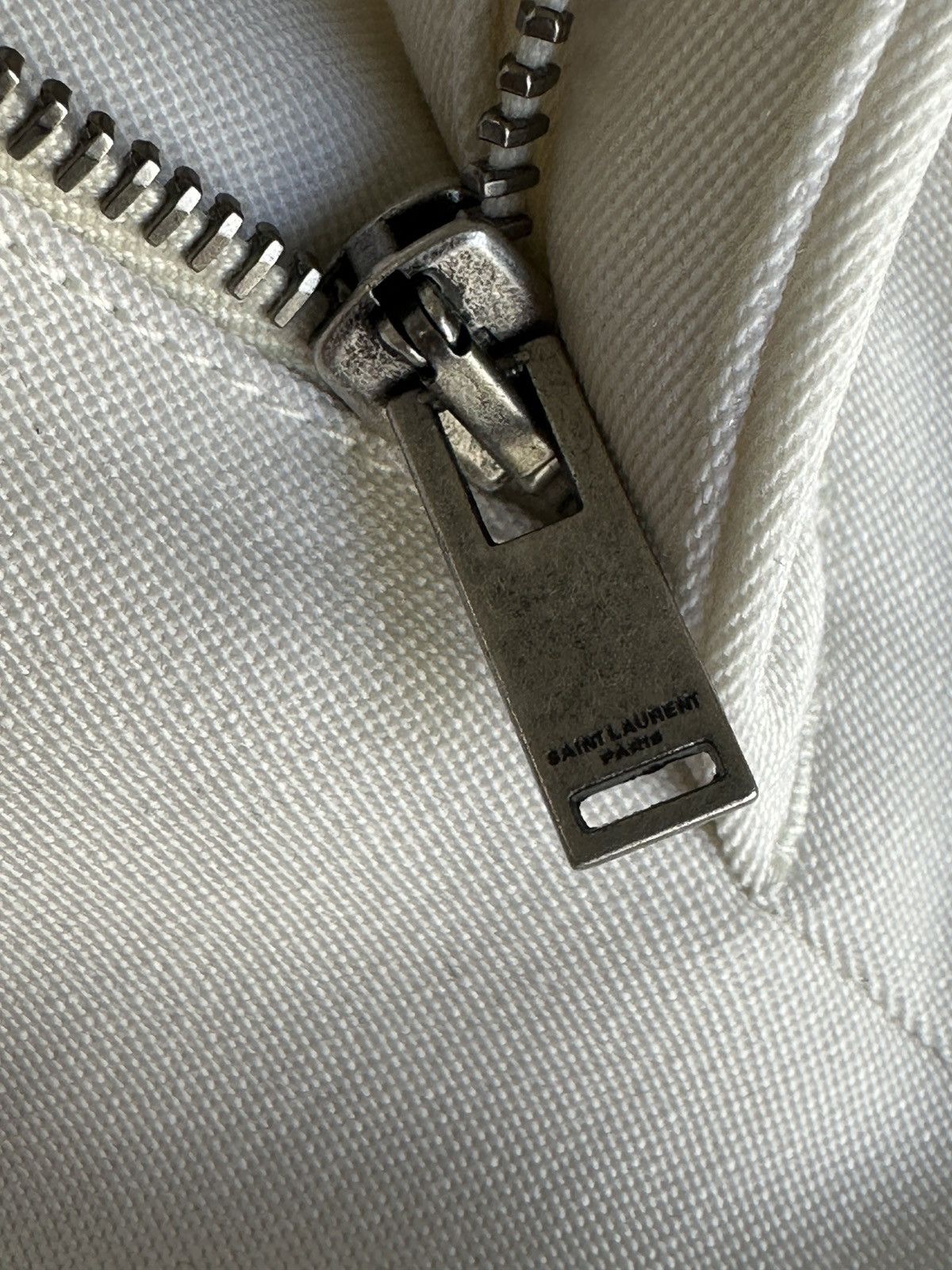 Saint Laurent Paris Ivory Wool Suit Pants Size 48R - 5 Thumbnail