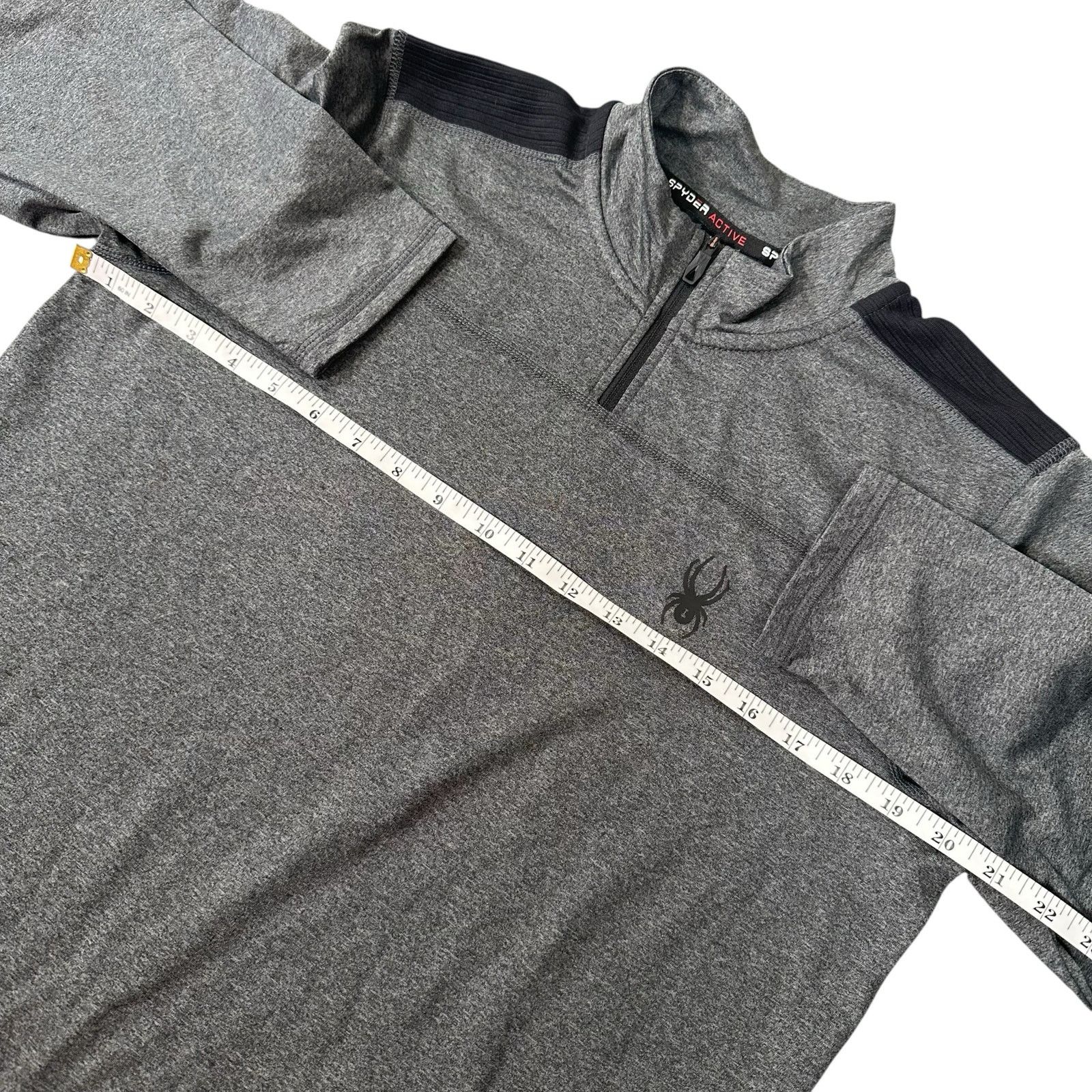 Spyder NWOT Spyder Men's Active 1/4 Zip Pullover Shirt Size S Size US S / EU 44-46 / 1 - 3 Thumbnail
