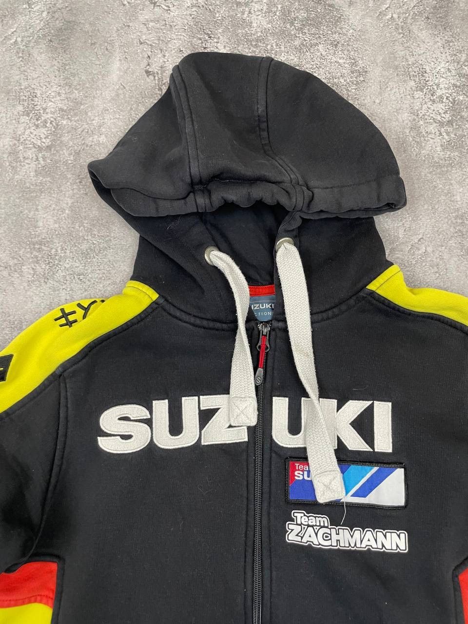 Other Suzuki Team ZACHMANN Men Zip Hoodie Black Yellow Size US XS / EU 42 / 0 - 2 Thumbnail