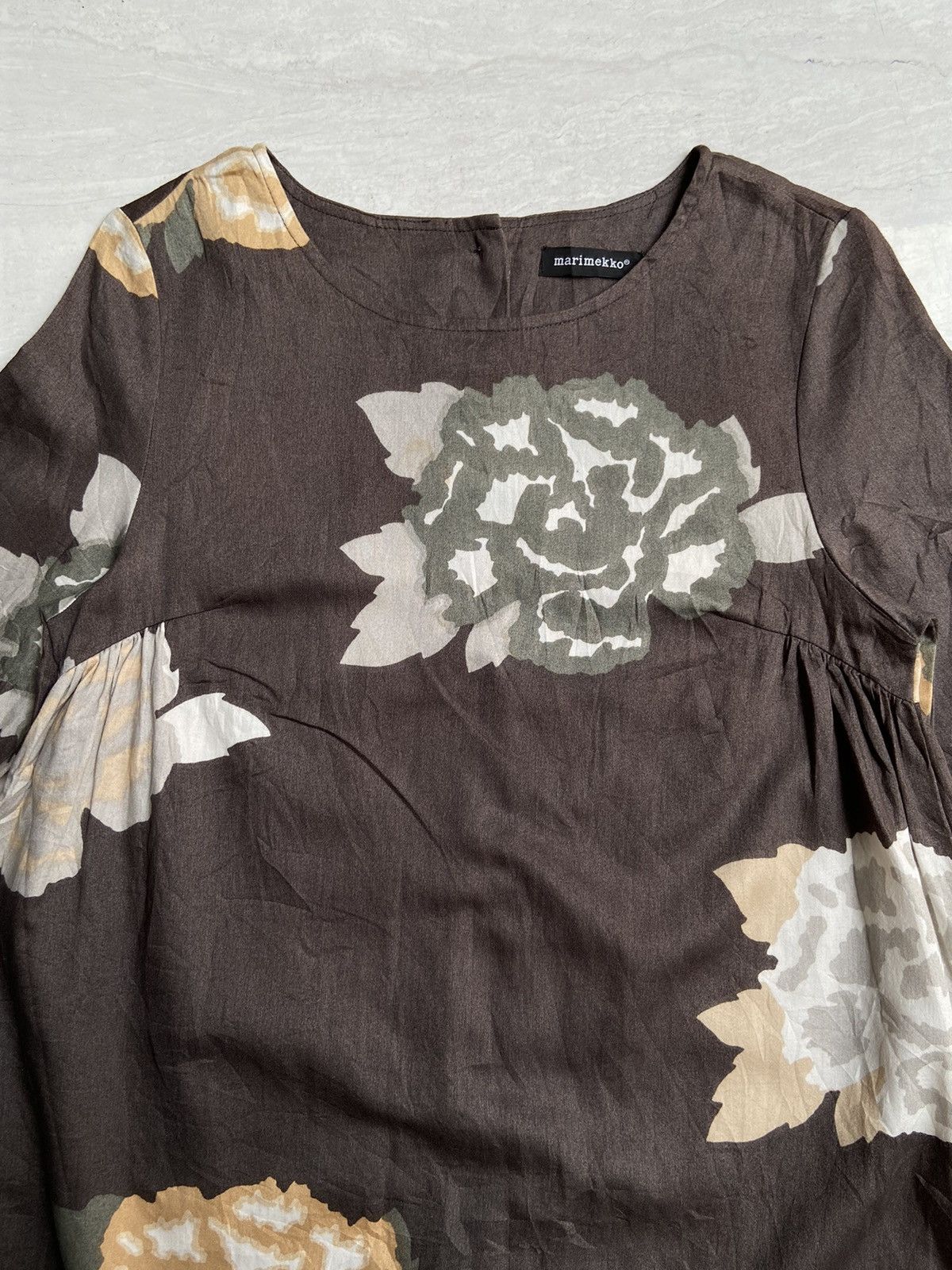 Marimekko MARIMEKKO Brown Dress Size XS / US 0-2 / IT 36-38 - 8 Thumbnail