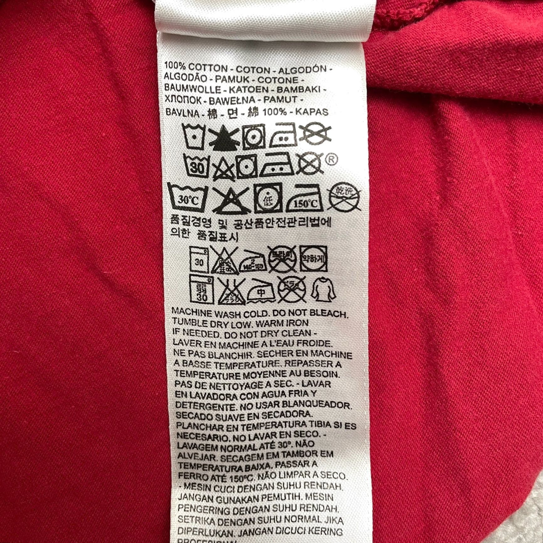 Levi's Levi's Graphic T-Shirt Mens Medium Red Cotton Casual Tee Streetwear Size US M / EU 48-50 / 2 - 6 Thumbnail