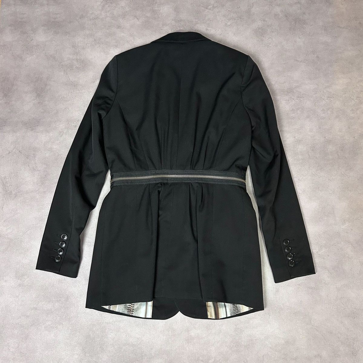 Jean Paul Gaultier Jean Paul Gaultier & Lindex Women's Blazer Black Size:38 Size M / US 6-8 / IT 42-44 - 2 Thumbnail