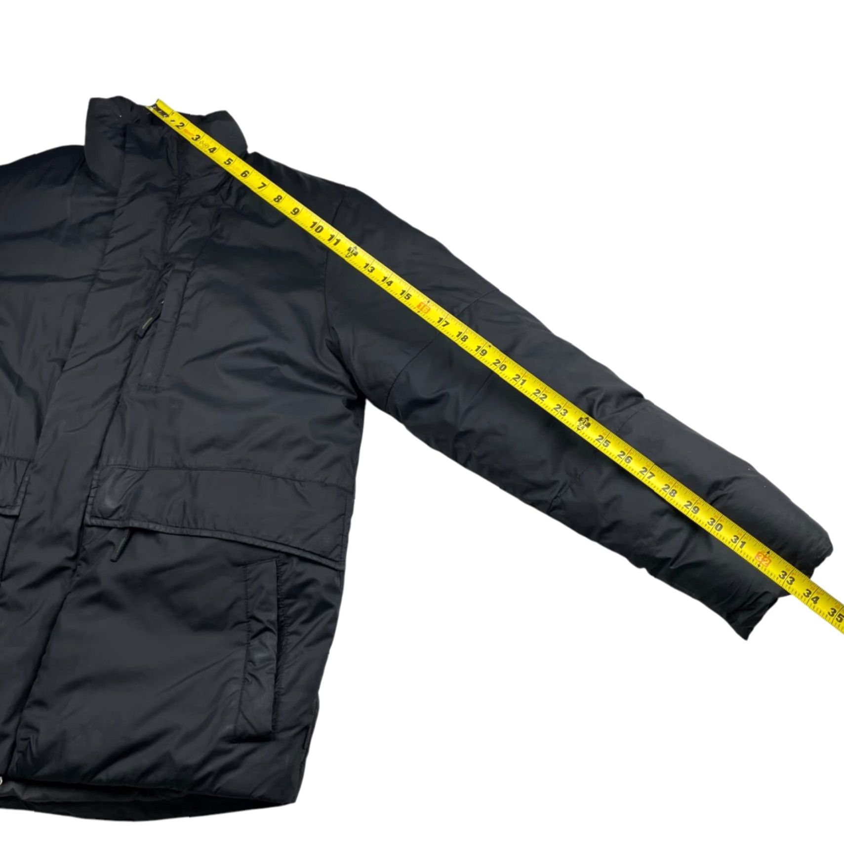 Banana Republic Banana Republic Men’s Parka Jacket Full Zip Down Insulated Puffer Black Medium Jacket, Regular Fit, Polyester Lined, Coat Casual Size US M / EU 48-50 / 2 - 6 Thumbnail