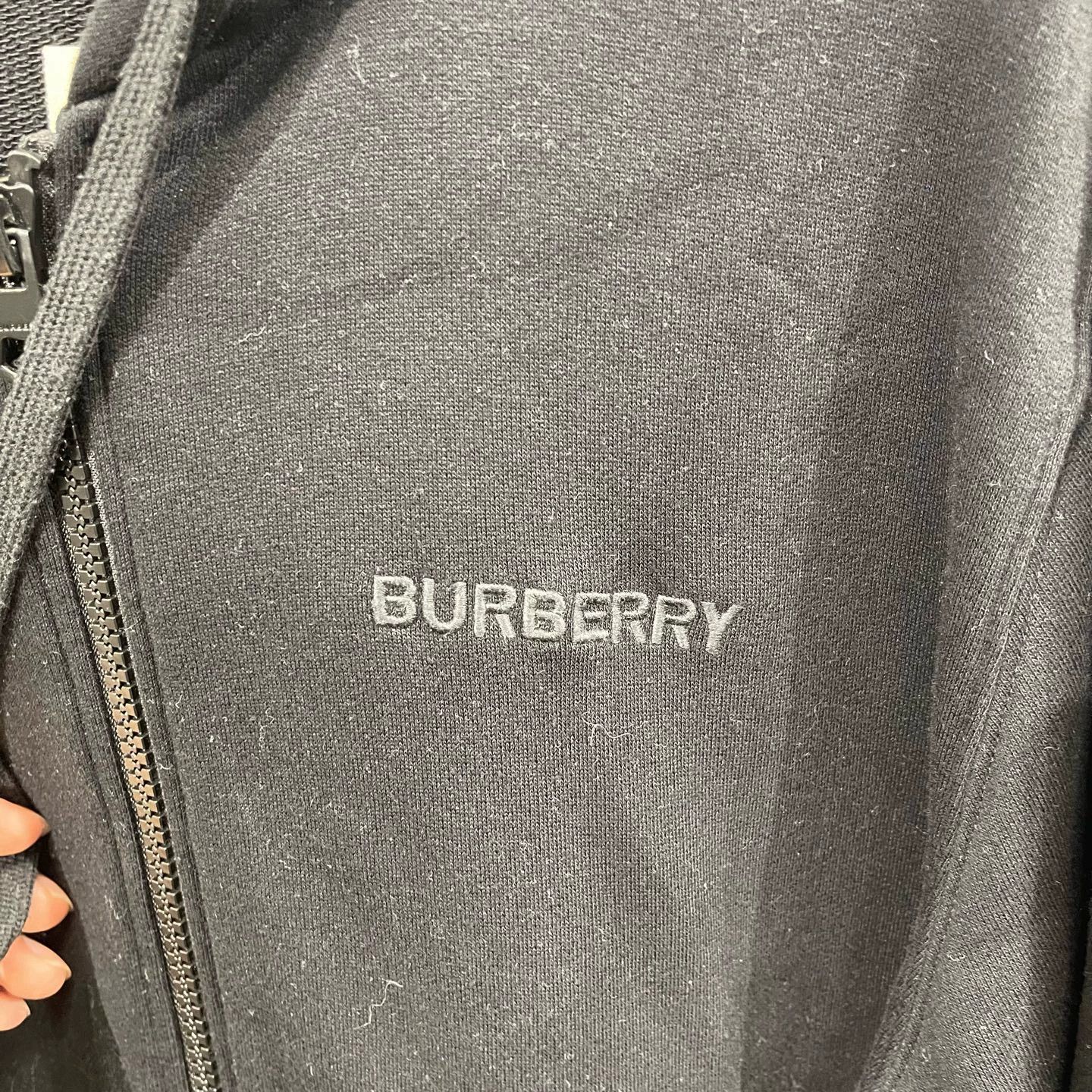 Burberry Burberry Check Zip Jkt Slogan Embroidery XL 99 New Size US XL / EU 56 / 4 - 4 Thumbnail