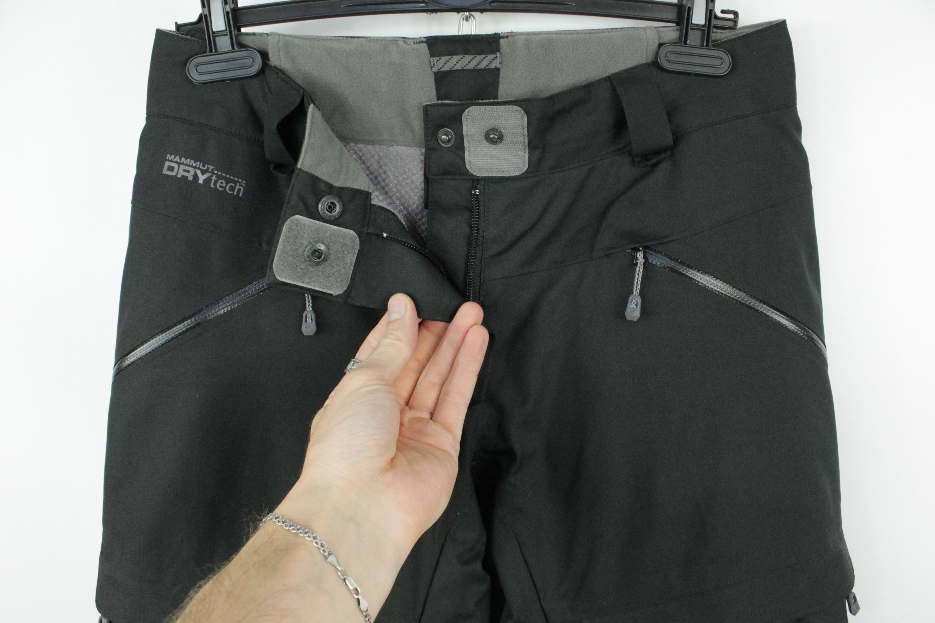 Mammut Mammut Robella 2-layers Warm Waterproof Ski Black Pants Size 30" / US 8 / IT 44 - 2 Thumbnail