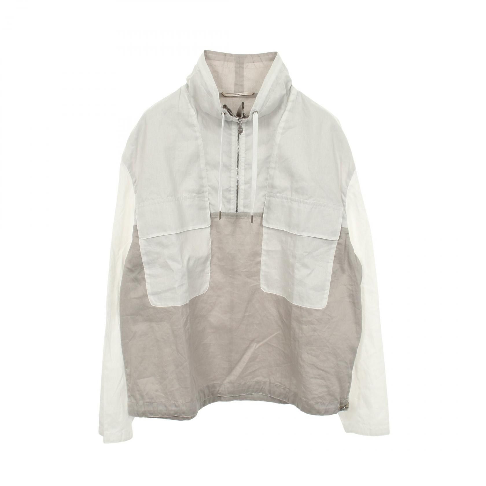 Hermes Hermes Hermes Cotton Half Zip Pullover Textile Tops DUTY FREE for USA Size ONE SIZE - 1 Thumbnail