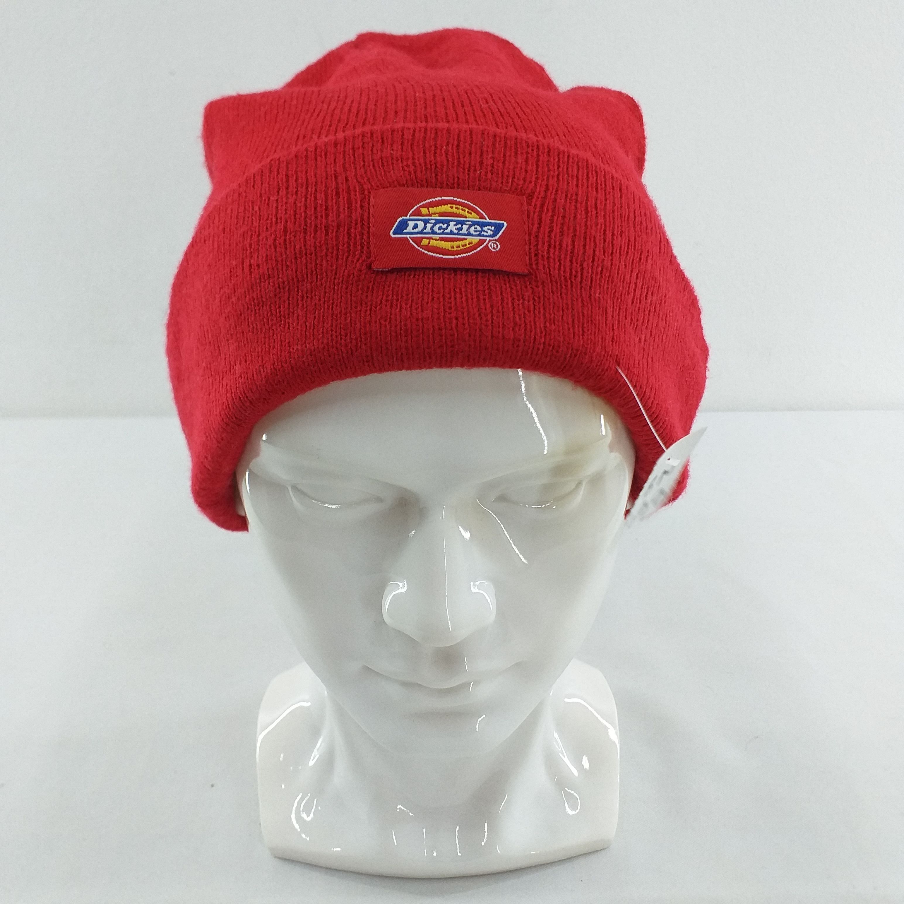 Japanese Brand Red Dickies Snow Cap Hat Beanie -BN070 Size ONE SIZE - 1 Thumbnail