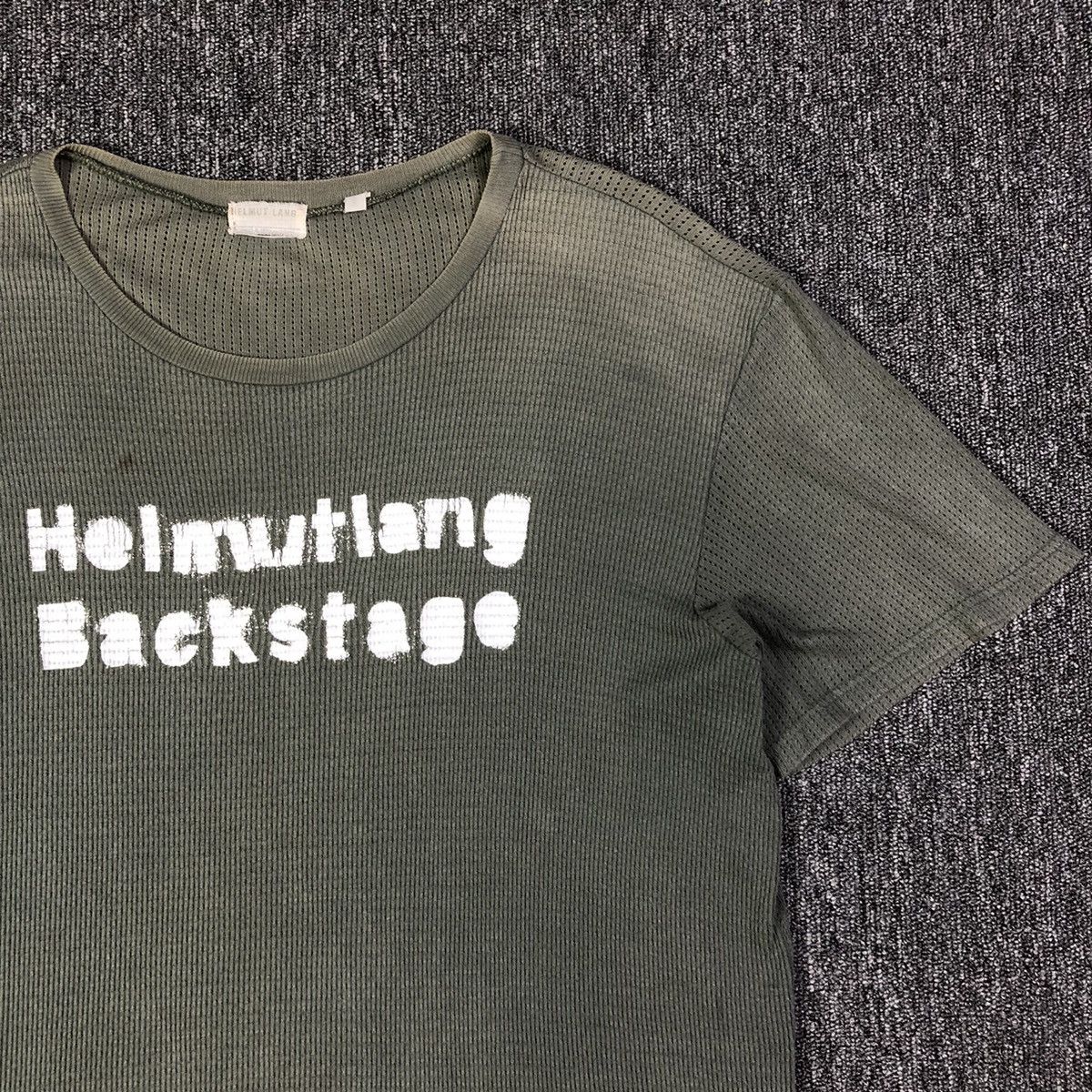 Helmut Lang Helmut Lang 1999 Backstage t-shirt | Grailed