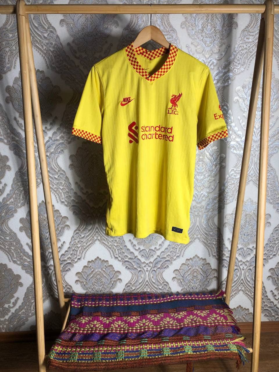 Nike × Vintage VERY RARE NIKE FC LIVERPOOL ENGLAND SOCCER JERSEY BLOKECORE Size US XL / EU 56 / 4 - 1 Thumbnail