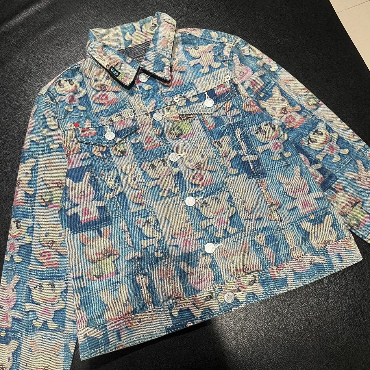 Angel Blue Vintage Angel Blue Self Potrait Mascots Denim Jacket Size M / US 6-8 / IT 42-44 - 3 Thumbnail