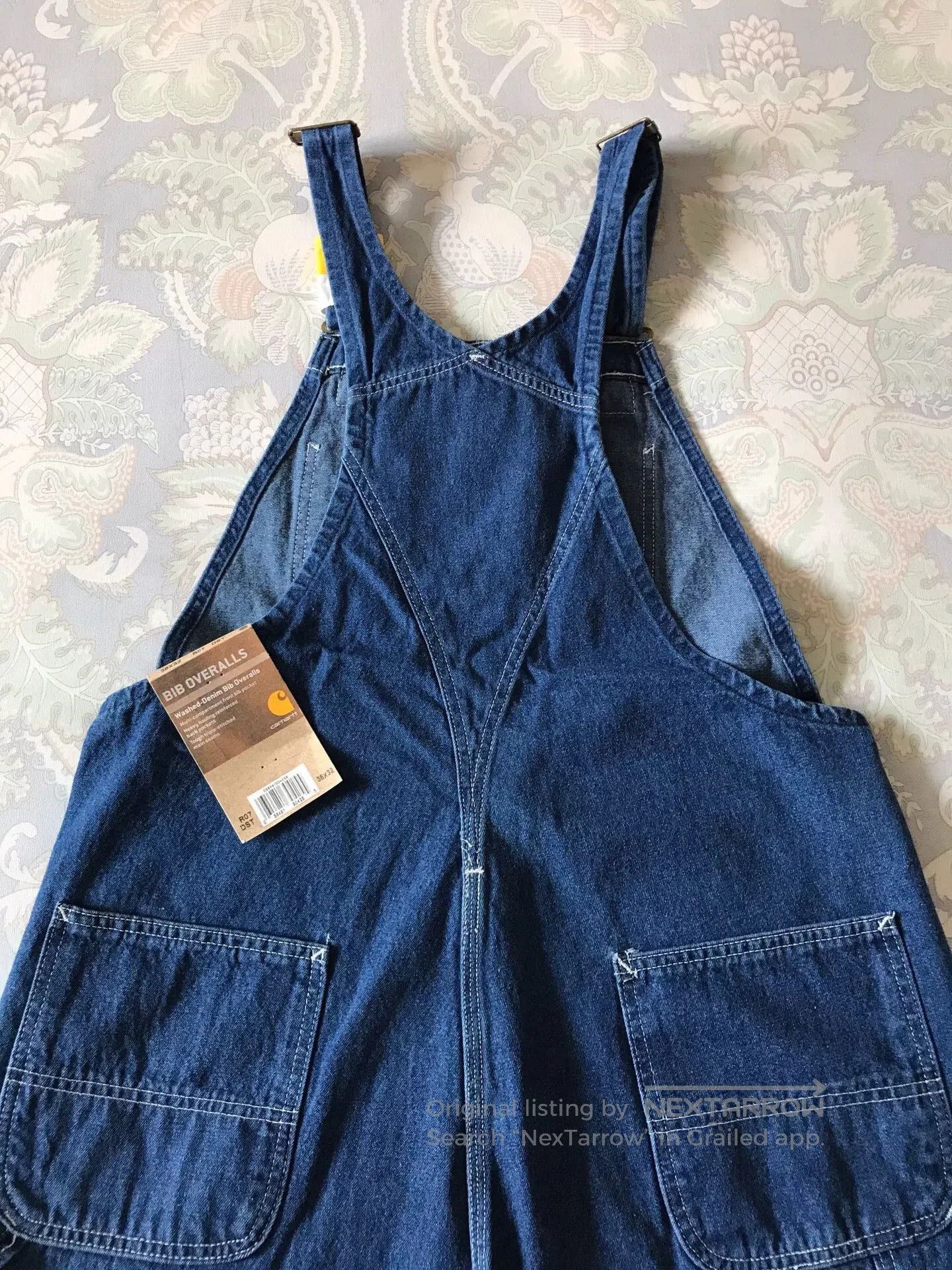 Carhartt Carhartt R07 Washed Denim Overalls W38L32. Size US 38 / EU 54 - 2 Thumbnail