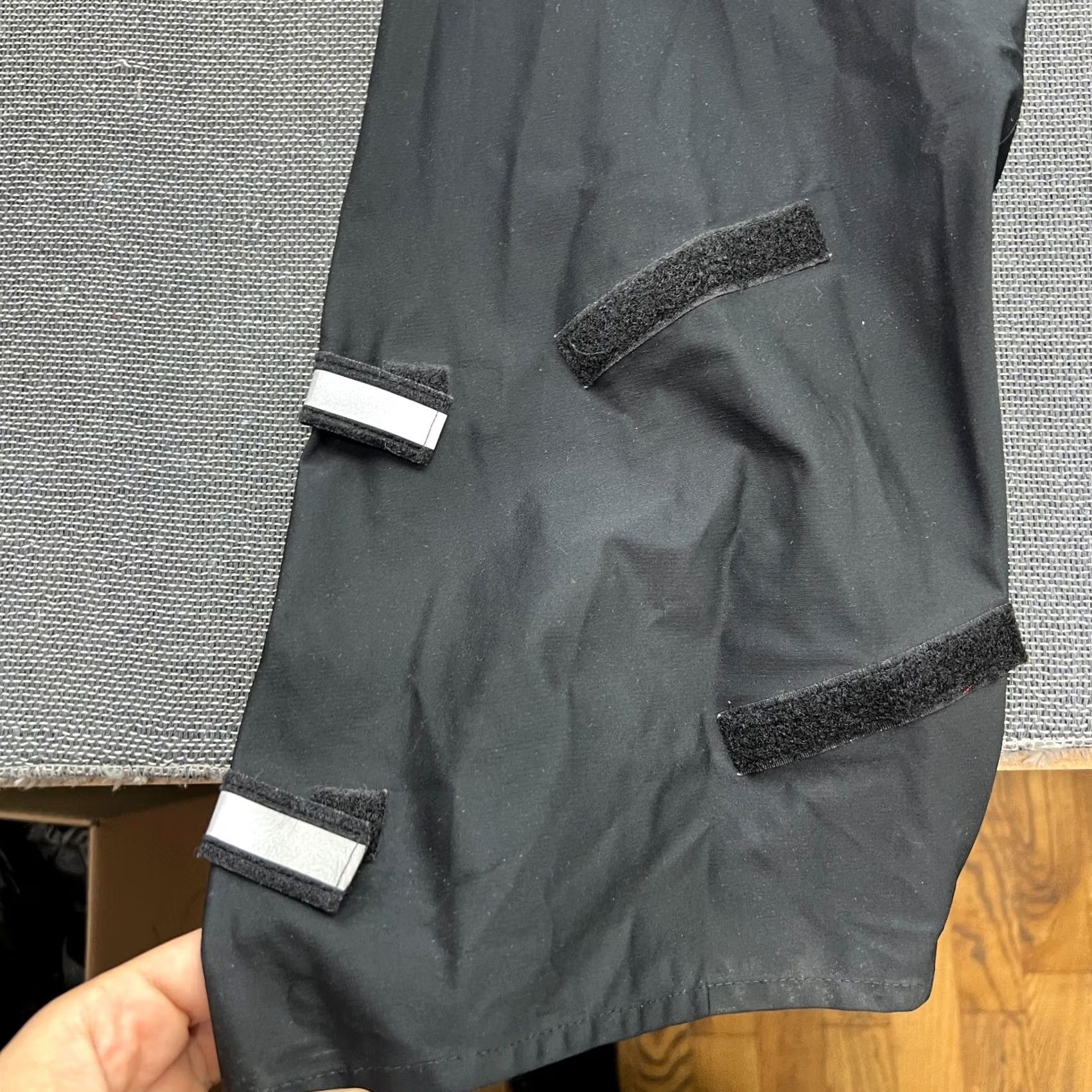 Vintage Loeffler Gore Tex Active Pants Mens Large 52 Black Taped Seams Bicycle Rain Track Pants Athletic Warm Weather Activewear Pants Mens L Black Loeffler Size US 33 - 6 Thumbnail