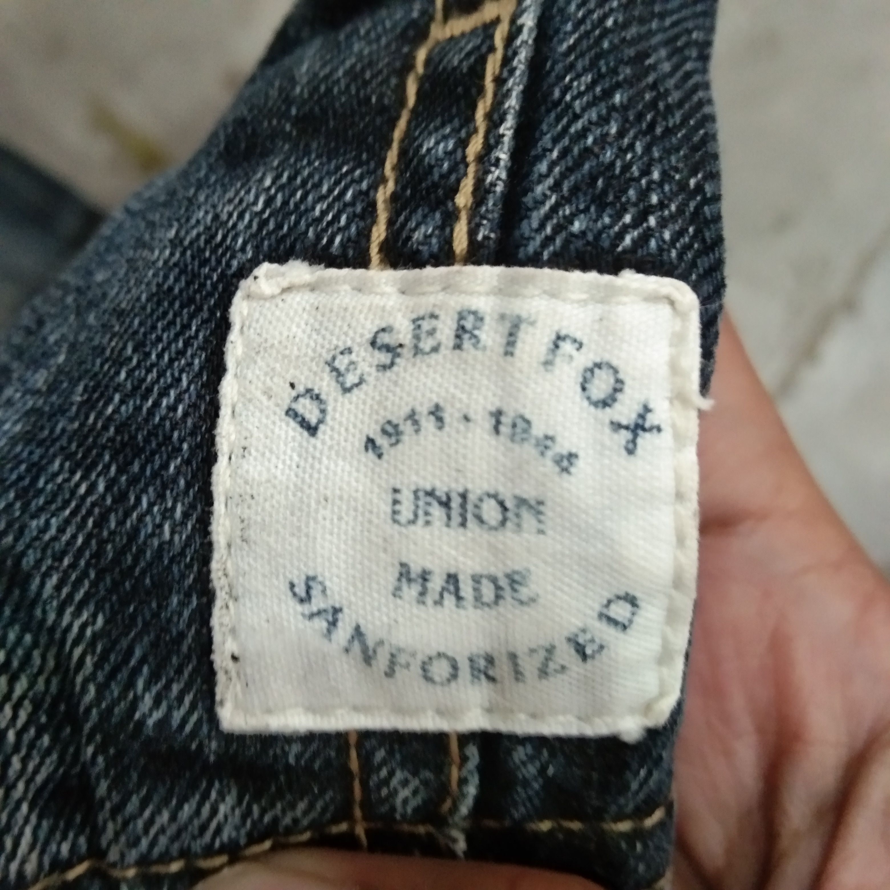 20471120 PPFM The Desert Fox Denim Pants Size US 31 - 4 Thumbnail