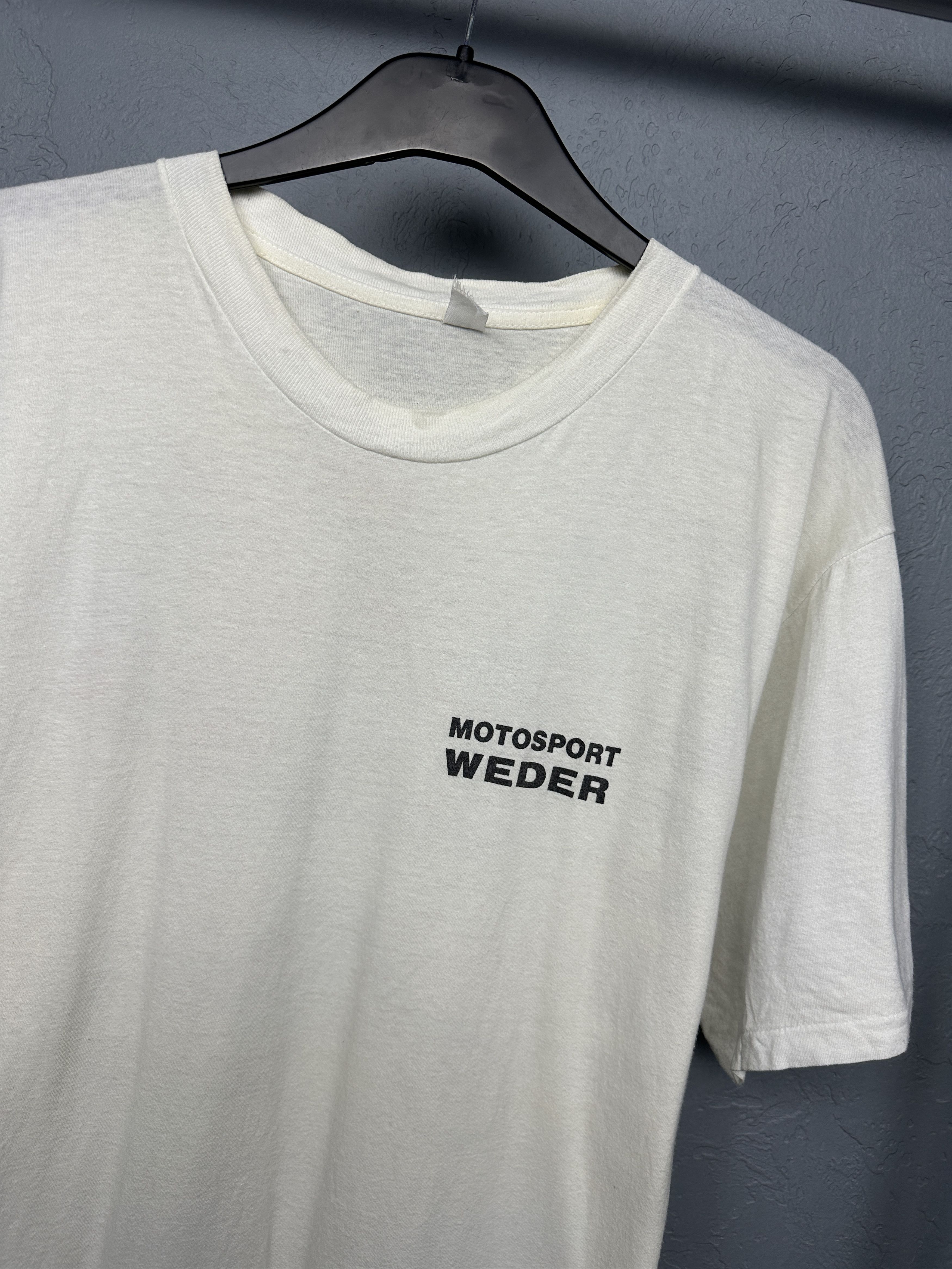 Yamaha Weder Motosport 90s Vintage Racing T-Shirt Yamaha Size US M / EU 48-50 / 2 - 5 Thumbnail