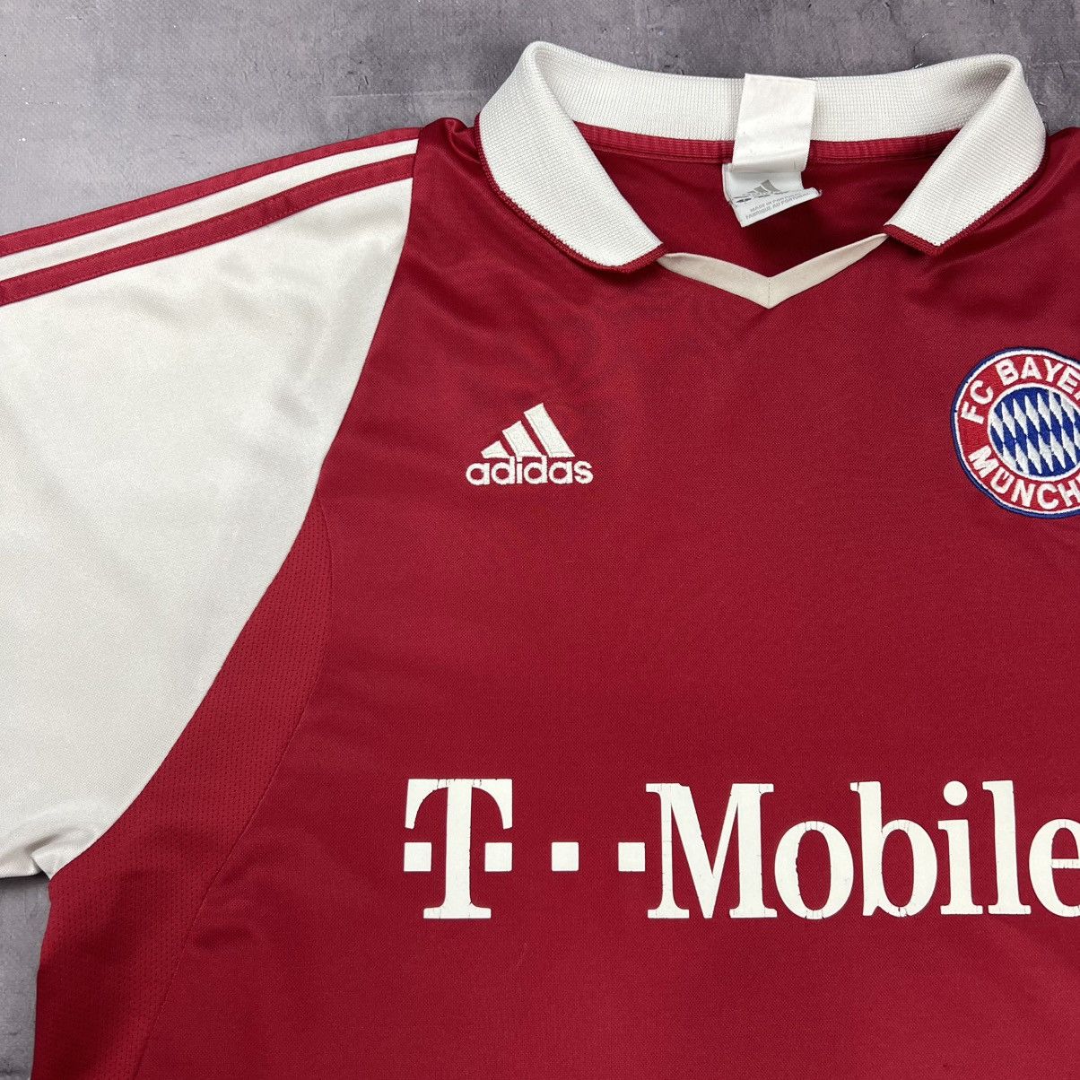 Adidas Rare! Adidas Bayern Munchen Adidas Vintage Soccer Jersey 00s Size US L / EU 52-54 / 3 - 3 Thumbnail