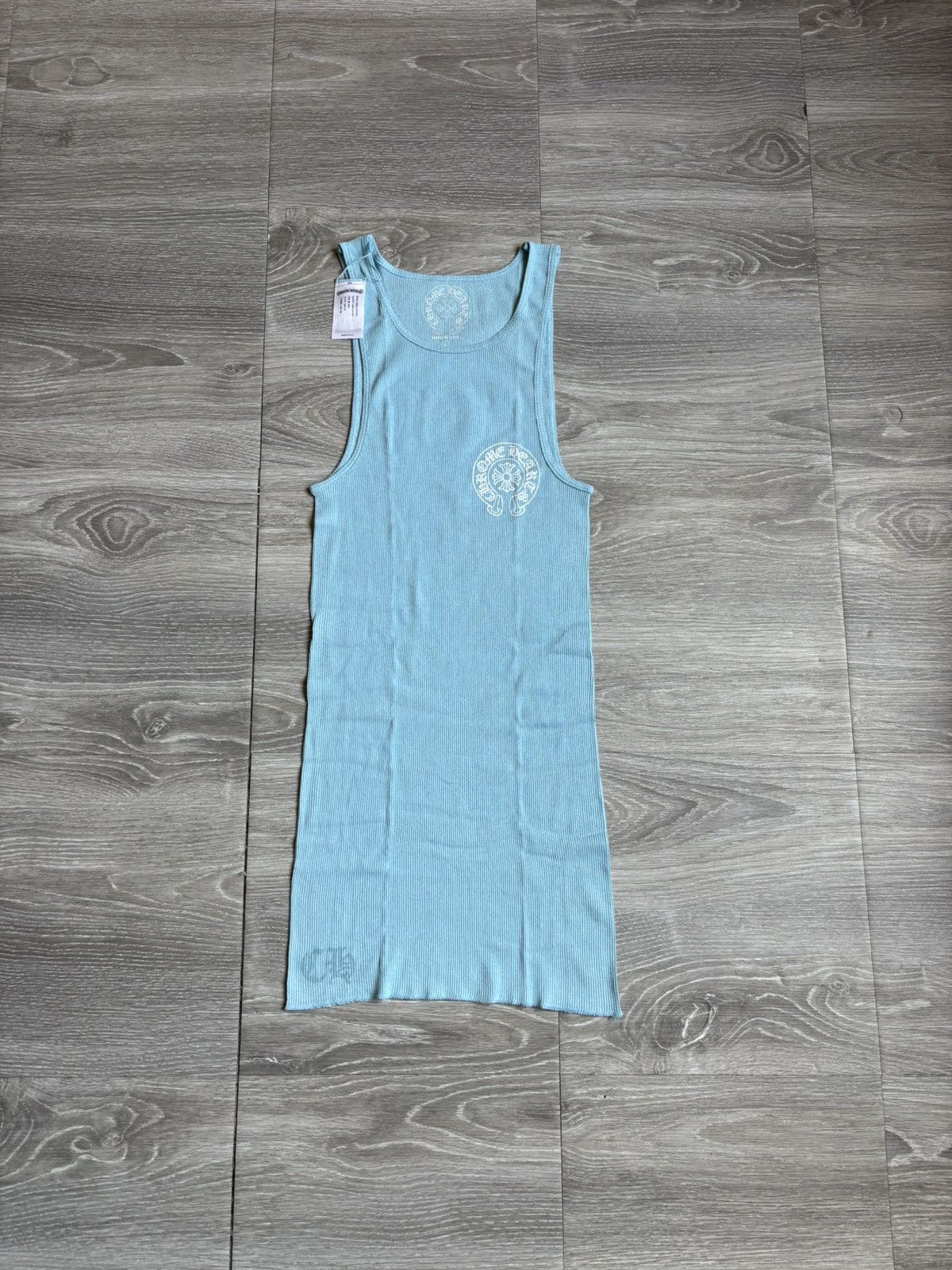 Chrome Hearts Chrome Hearts Blue Horsehoe Tank Top Size US S / EU 44-46 / 1 - 3 Thumbnail