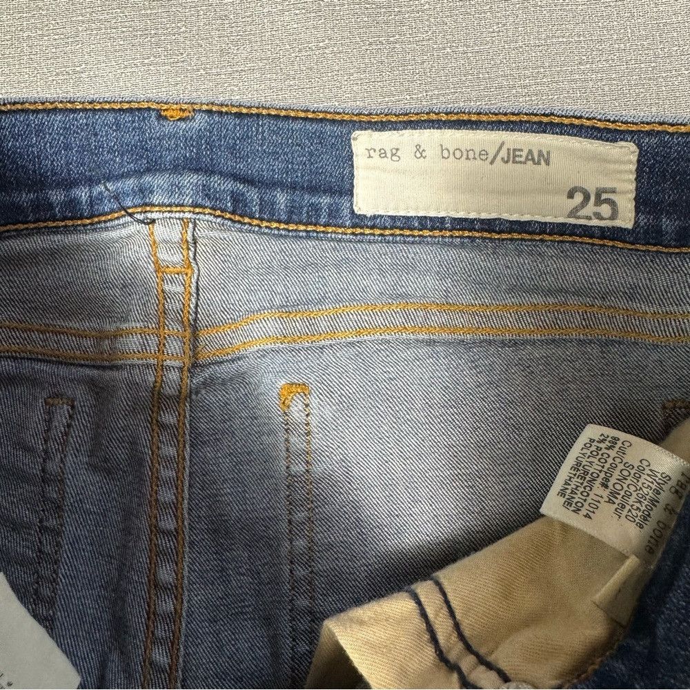 Rag & Bone rag & bone High Waist Skinny Jeans in Sonoma Size 25 Size 25" / US 0 / IT 36 - 5 Thumbnail