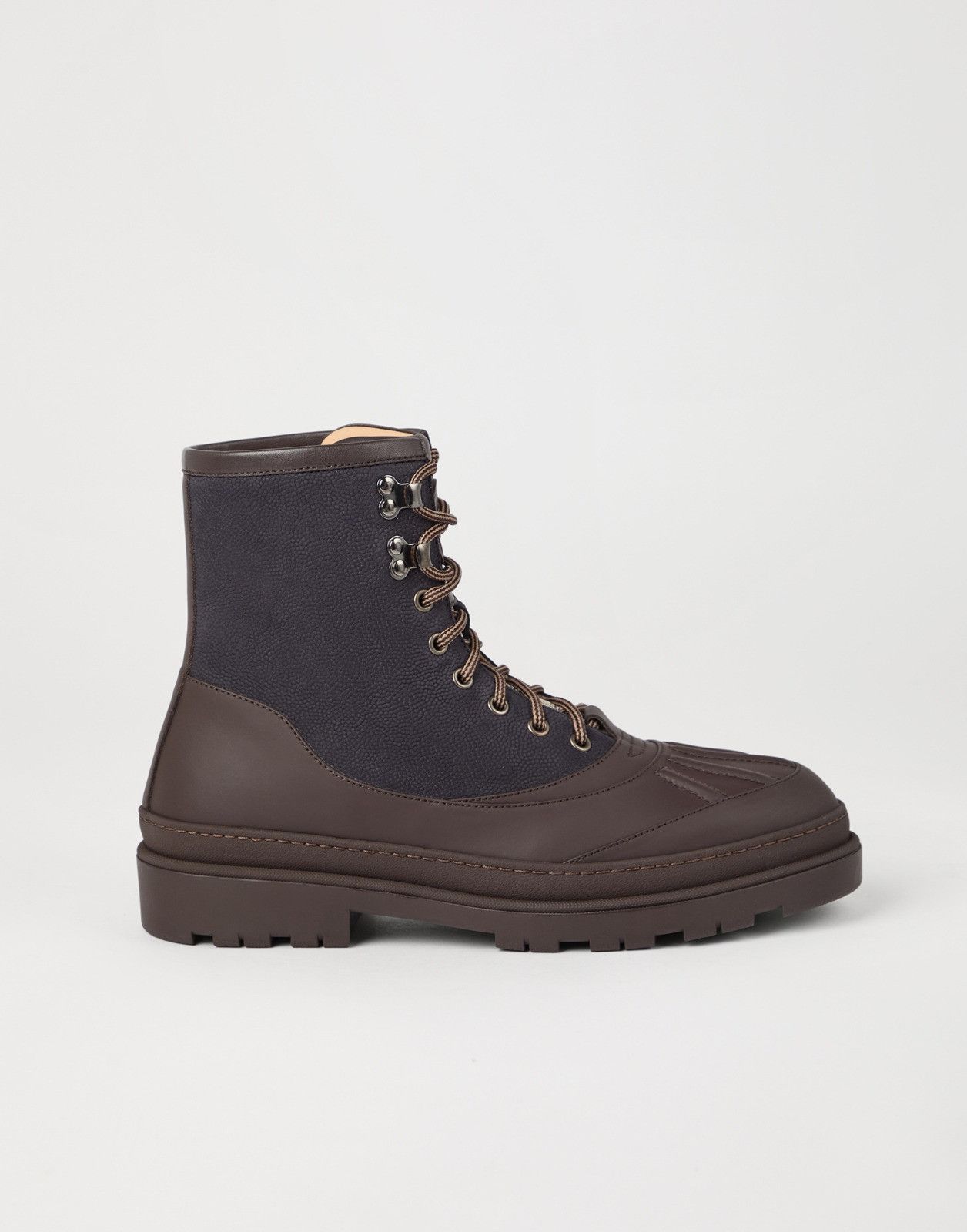 Brunello Cucinelli o1la1rc1a1025 Ankle Boots in Brown/Blue Size US 12 / EU 45 - 3 Thumbnail
