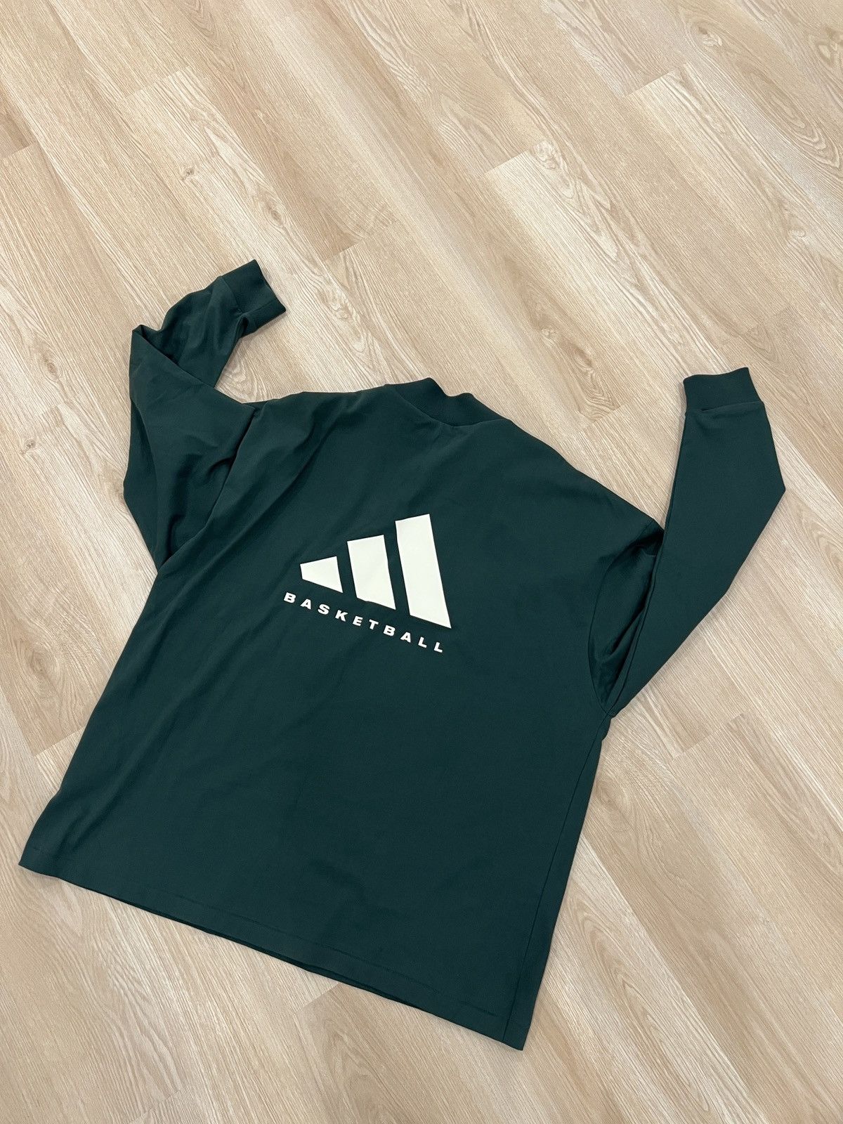 Adidas Adidas Basketball Longsleeve Tee Size US XL / EU 56 / 4 - 1 Thumbnail