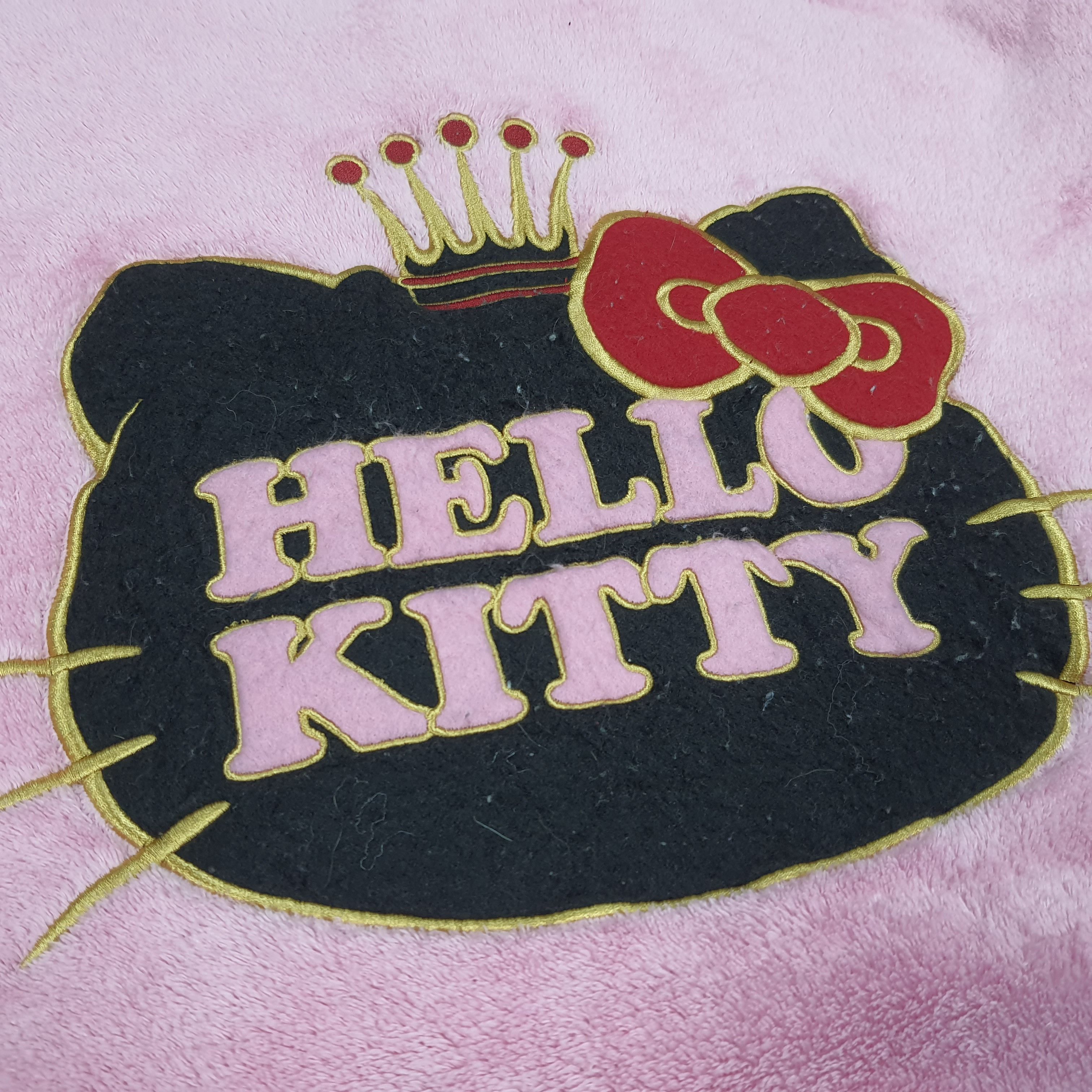 Japanese Brand × Vintage Vintage Hello Kitty Limited Edition Zipper Fleece Hoodie Size S / US 4 / IT 40 - 2 Thumbnail