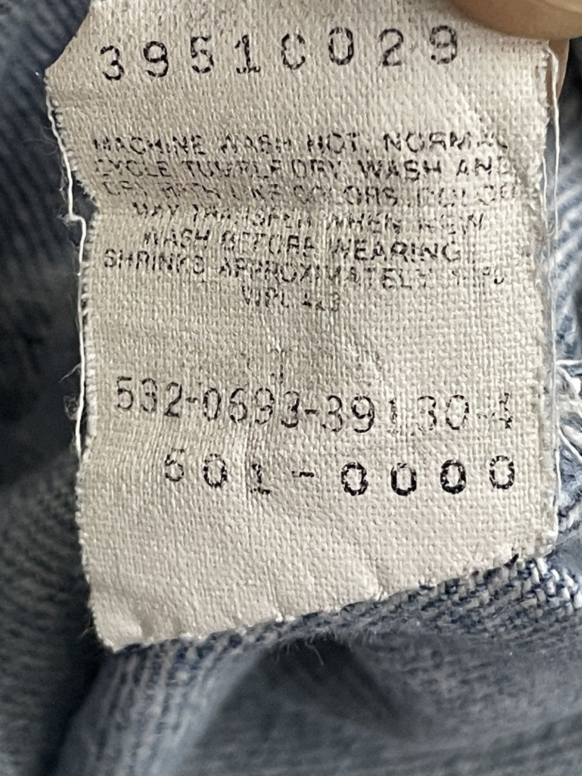 Levi's Vintage USA Levis 501 Distressed Rusty Cut Denim Size US 31 - 22 Thumbnail