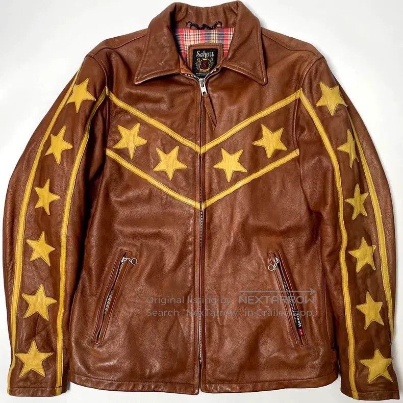 Schott Schott Motorcycle leather coat Size US L / EU 52-54 / 3 - 2 Thumbnail